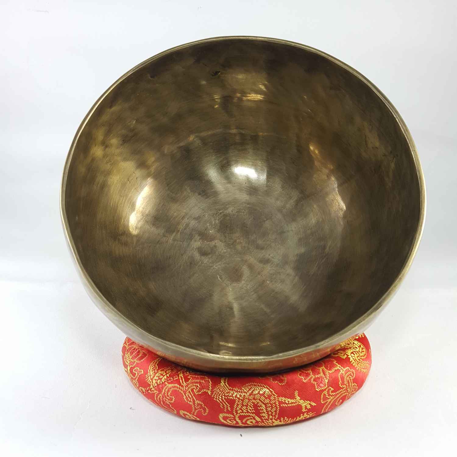 Hand Beaten Bronze Singing Bowl Antique Finishing