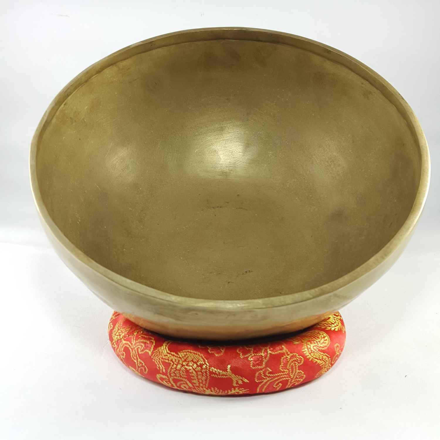 Hand Beaten Bronze Singing Bowl Antique Finishing