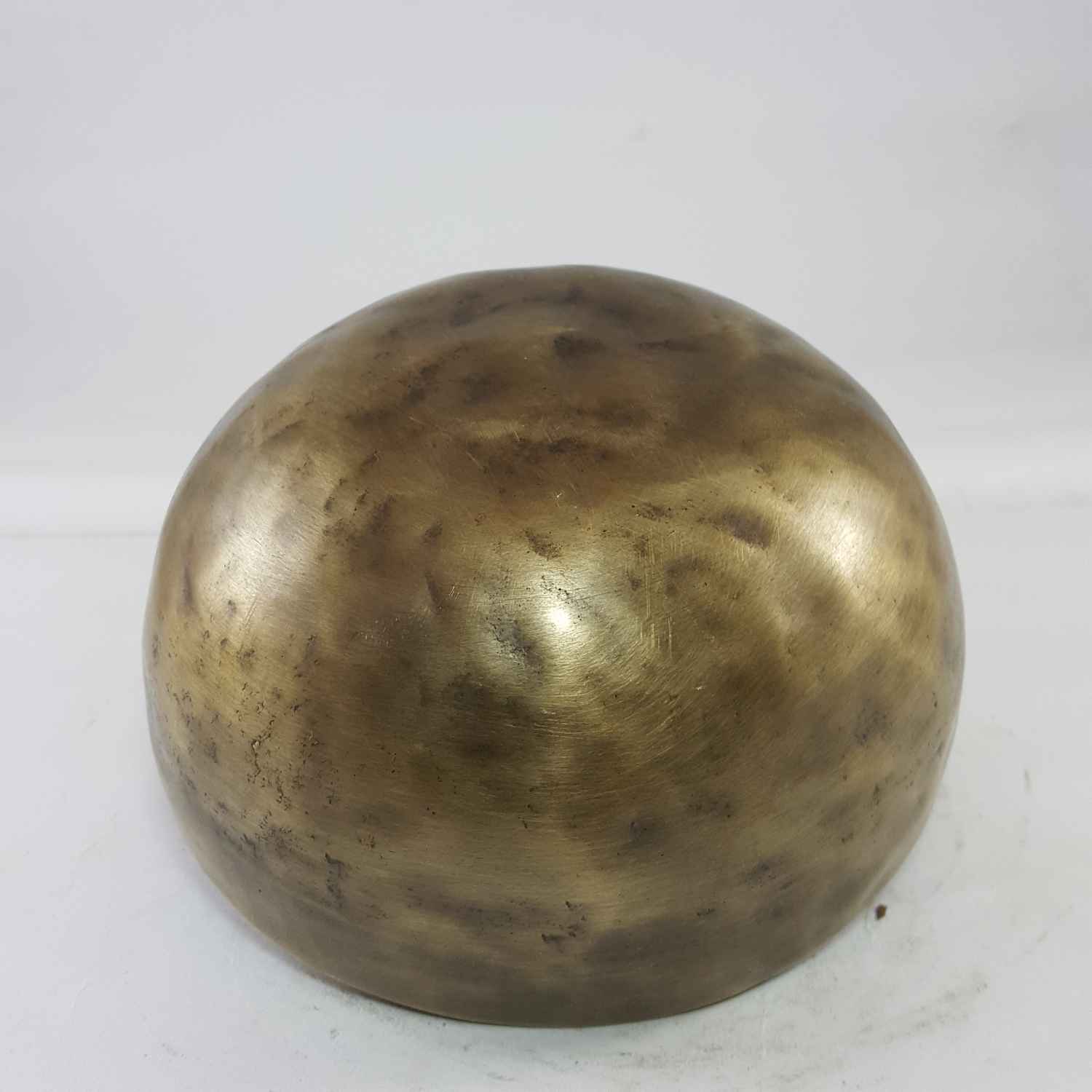 Hand Beaten Bronze Singing Bowl Antique Finishing