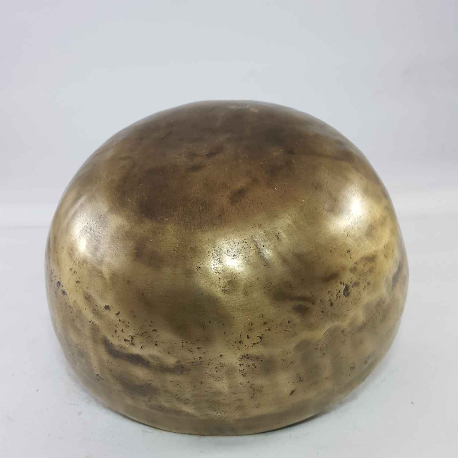 Hand Beaten Bronze Singing Bowl Antique Finishing