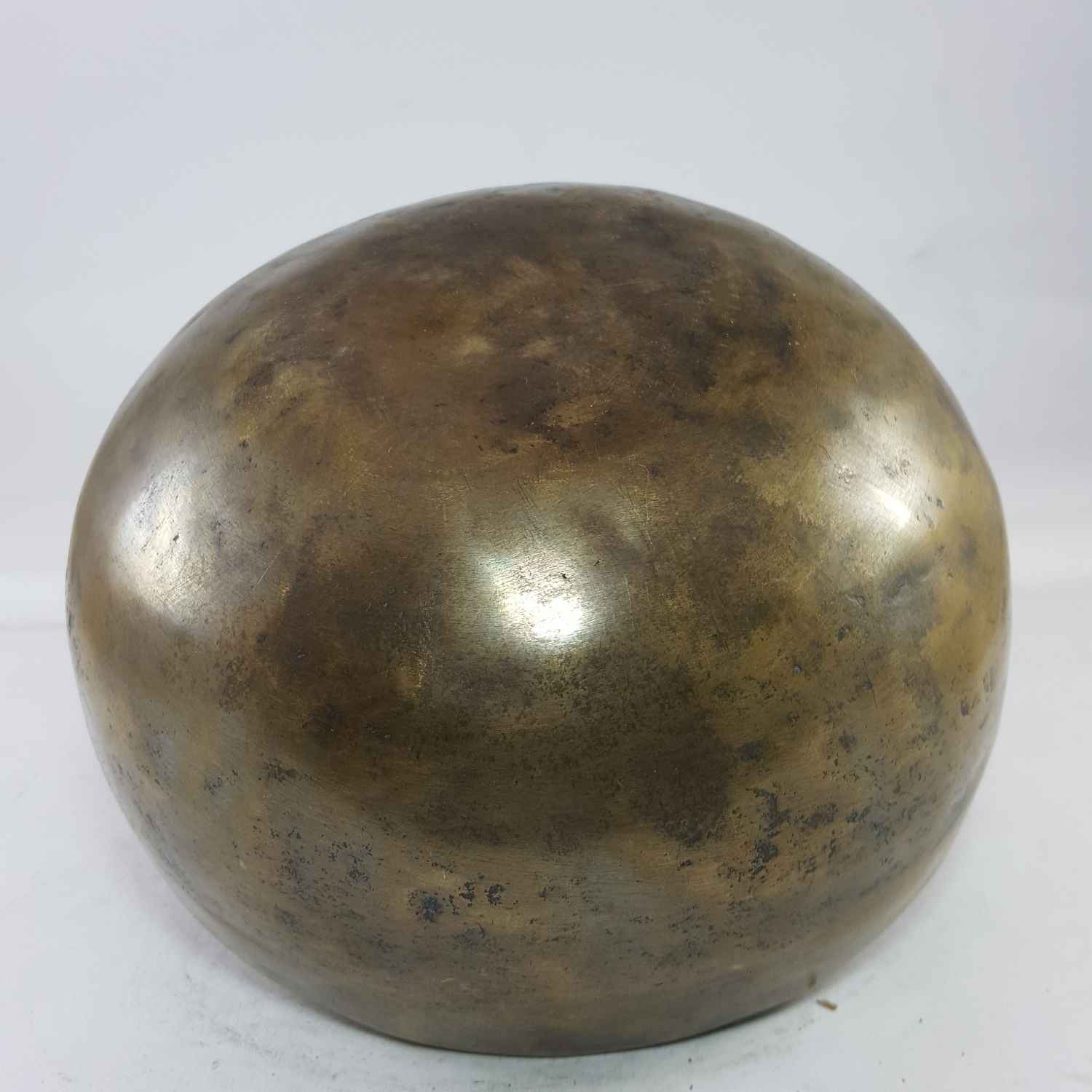 Hand Beaten Bronze Singing Bowl Antique Finishing