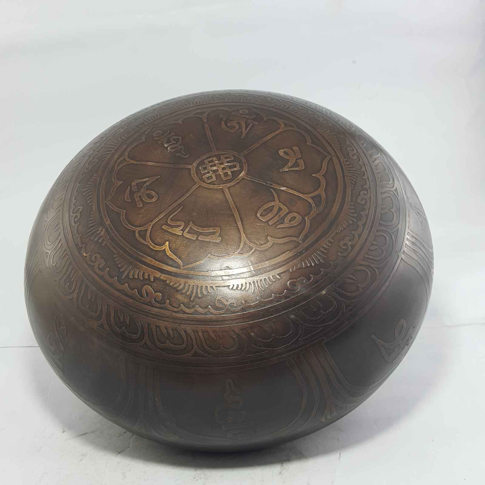 Buddha Embossed Singing Bowls <span Style=