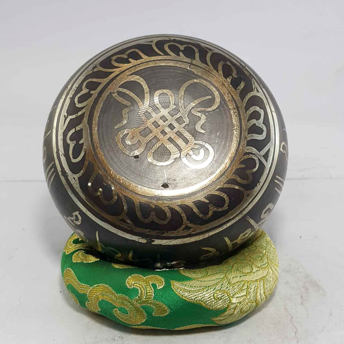 Om Embossed Singing Bowls <span Style=