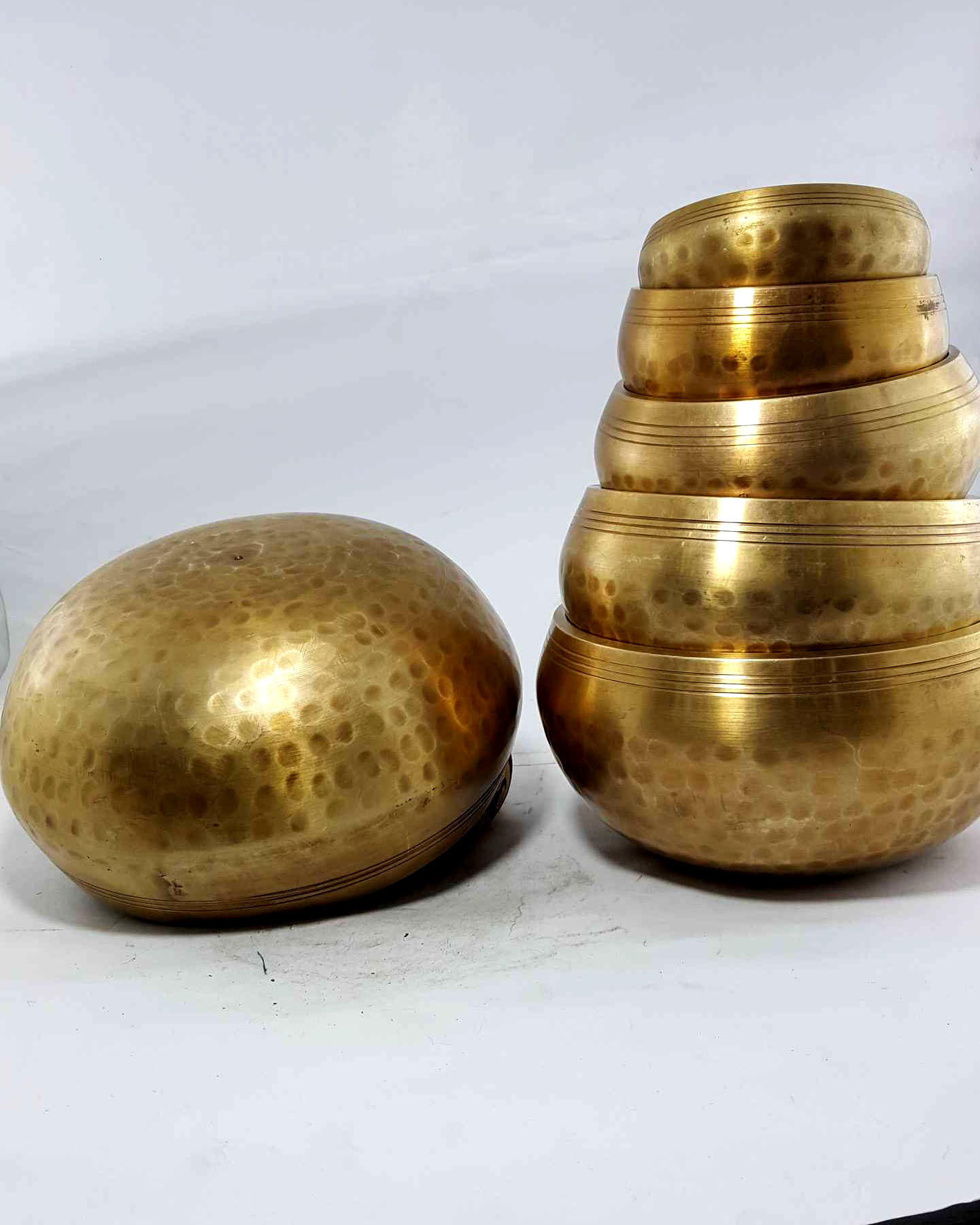Hand Hammered Singing Bowls <span Style=
