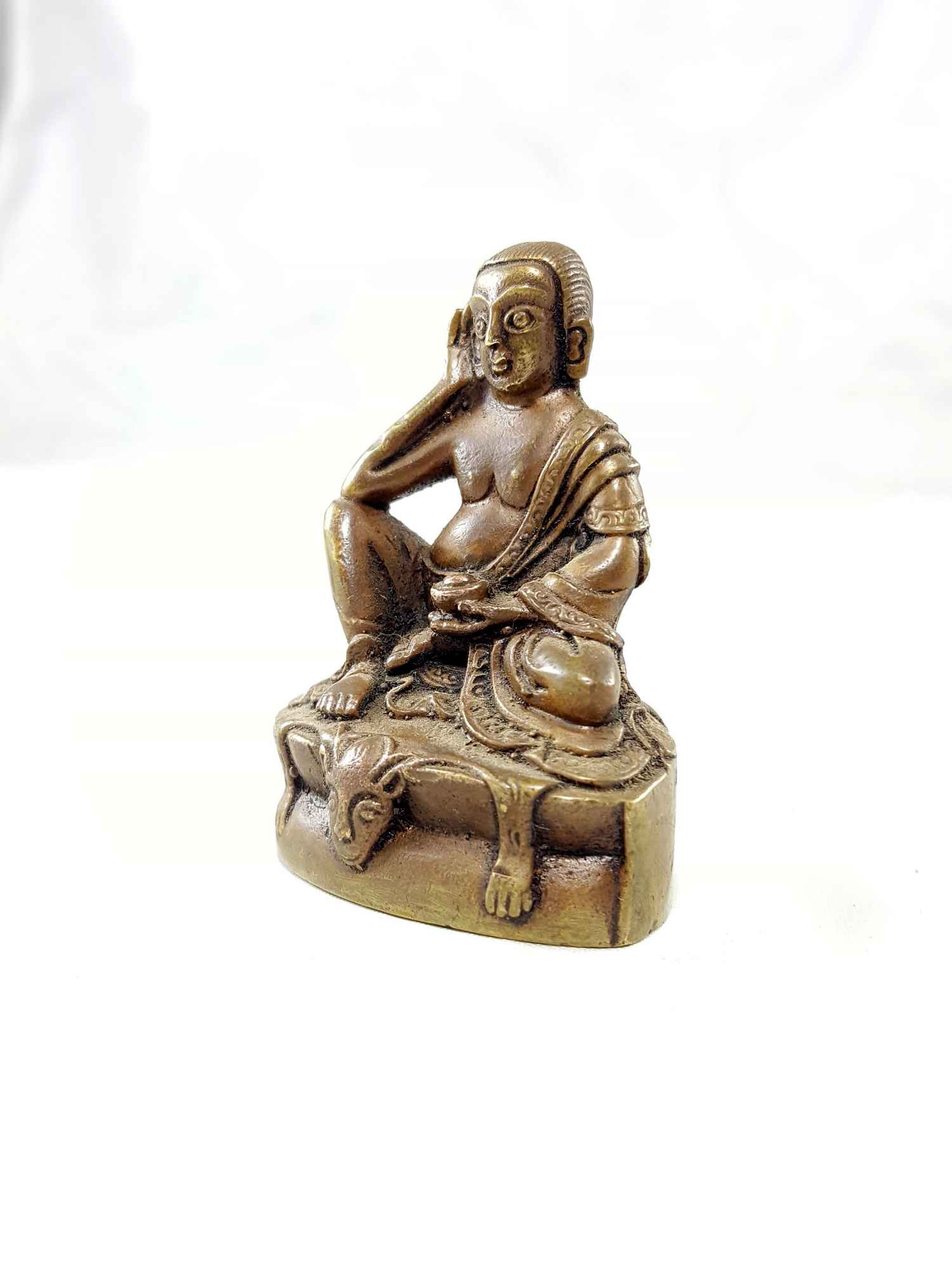 Milarespa Copper Miniature Statue hq, hand Detailed