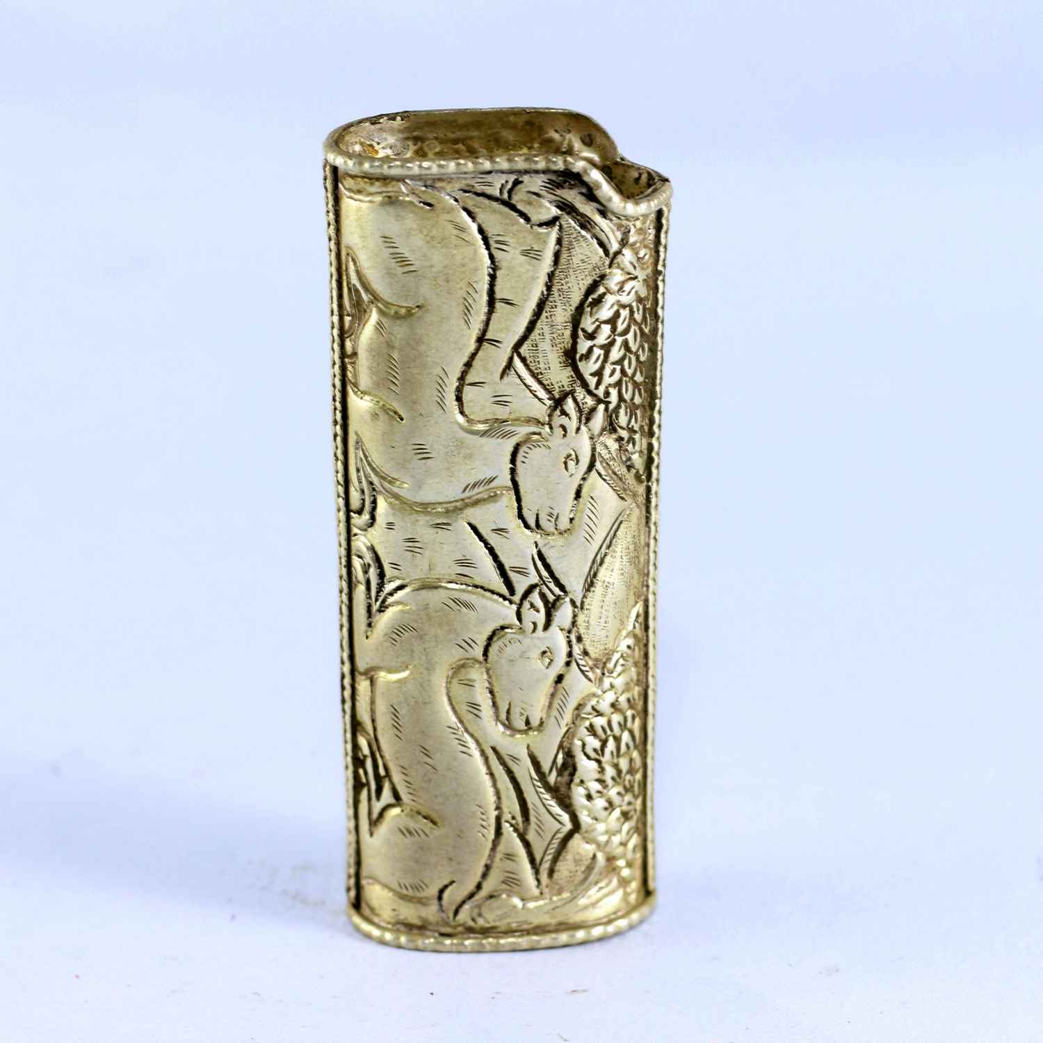 Silver Lighter Holder