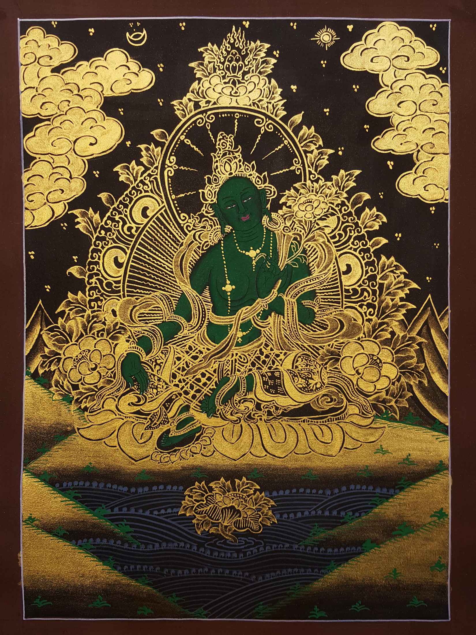 Tibetan Hand Painted Thangka