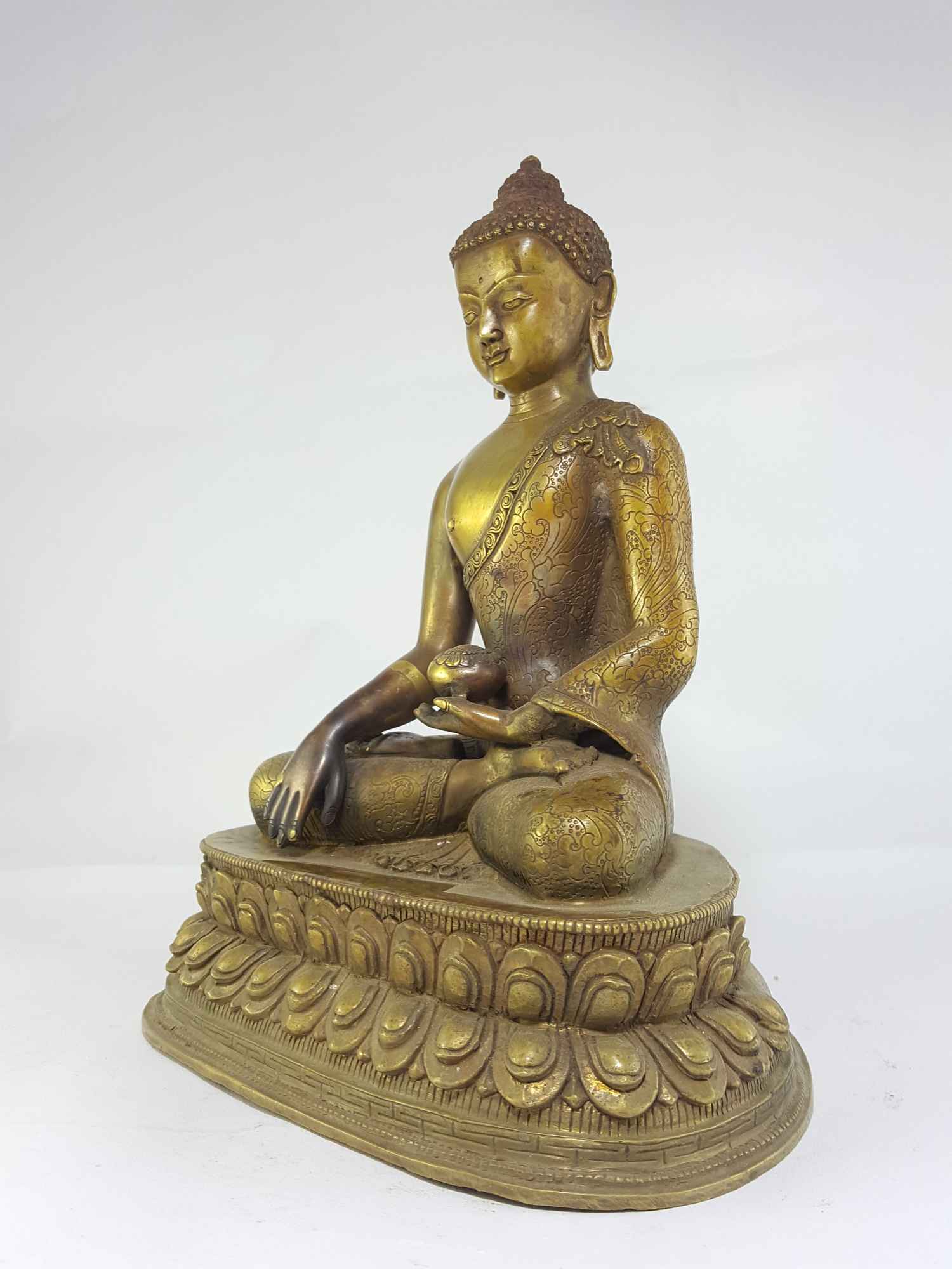 Shakyamuni Buddha Tibetan Statue <span Style=
