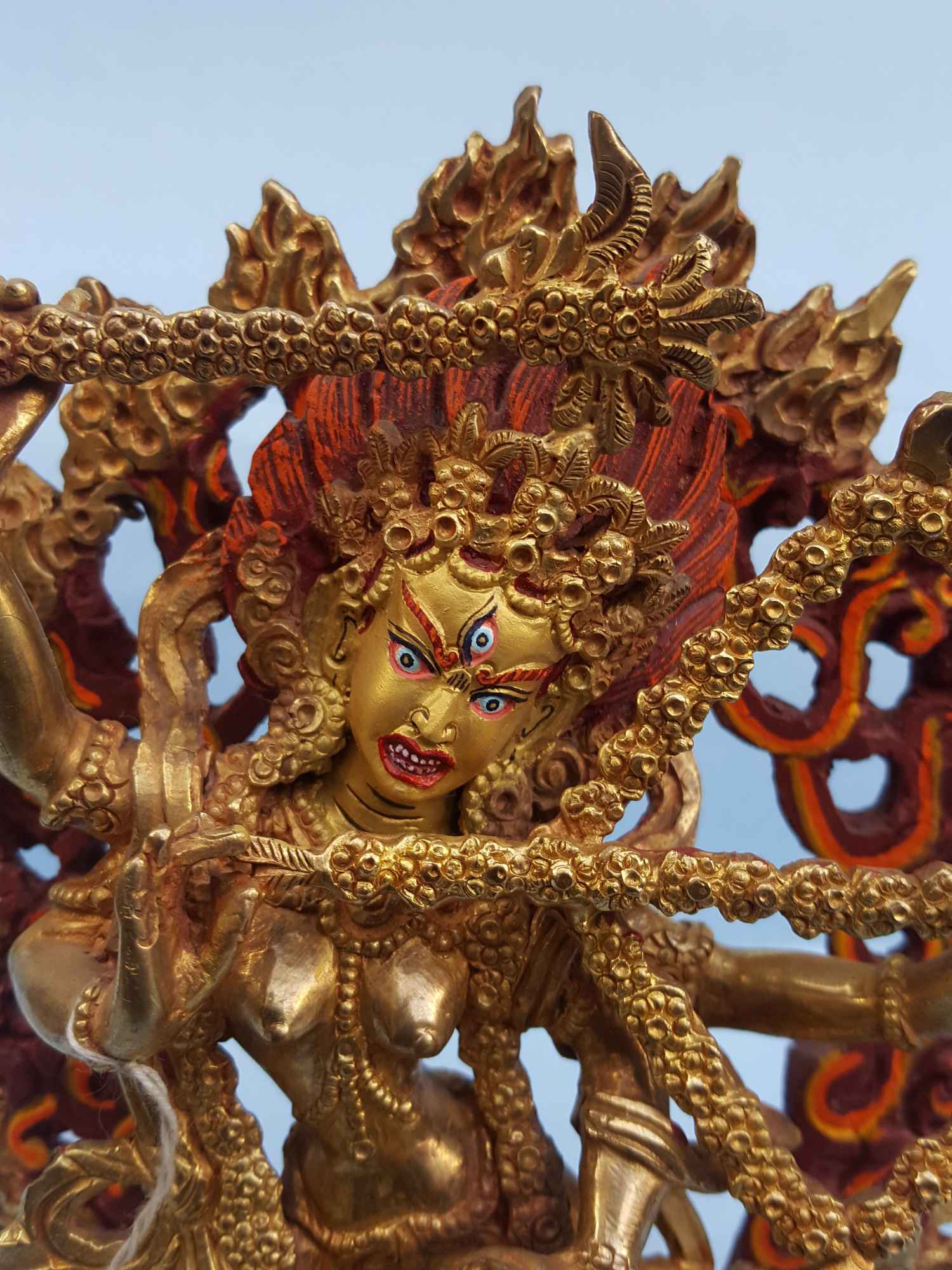 Kurukulla - Tibetan Handmade Statue <span Style=