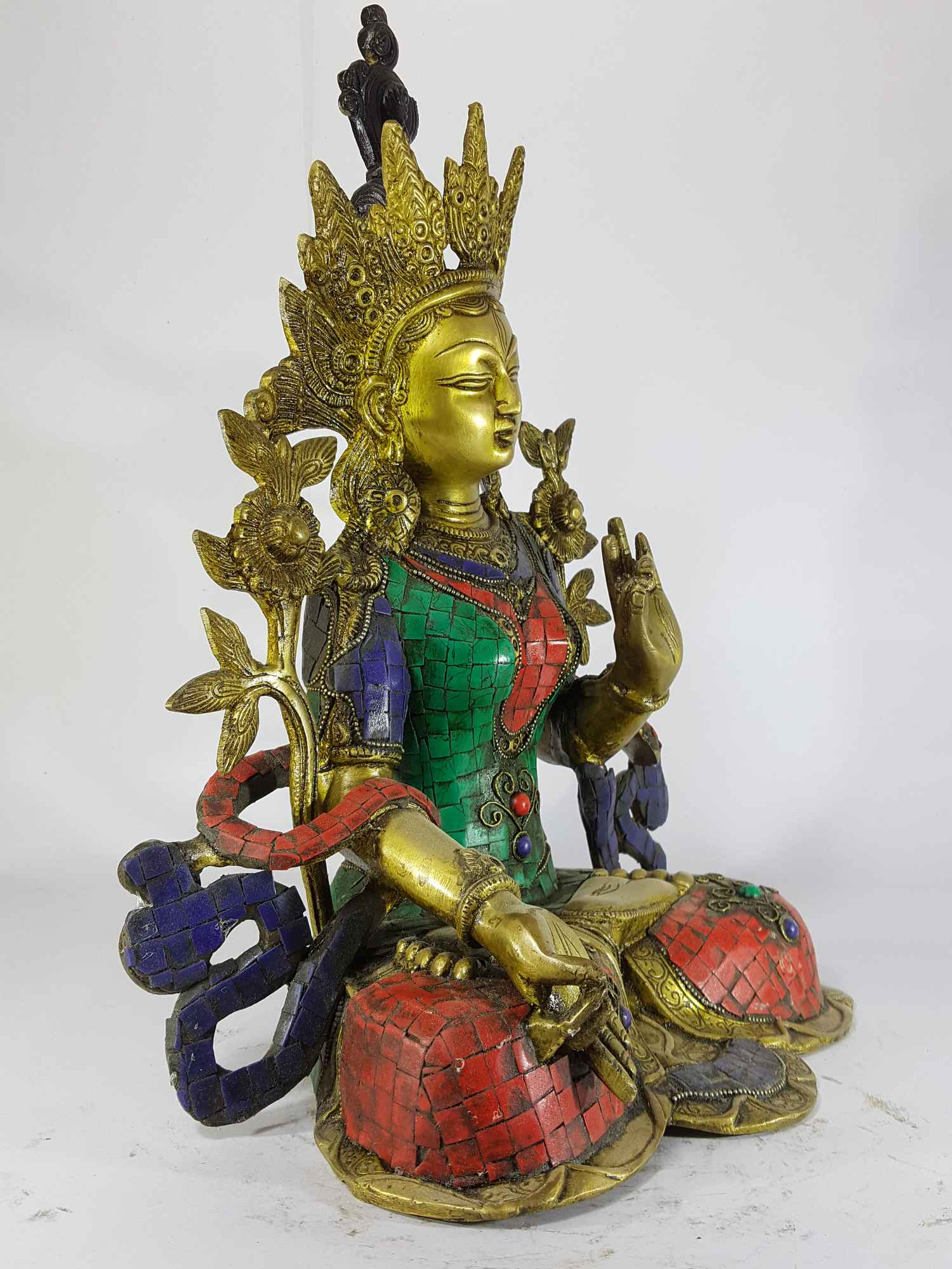 Arya White Tara Statue <span Style=