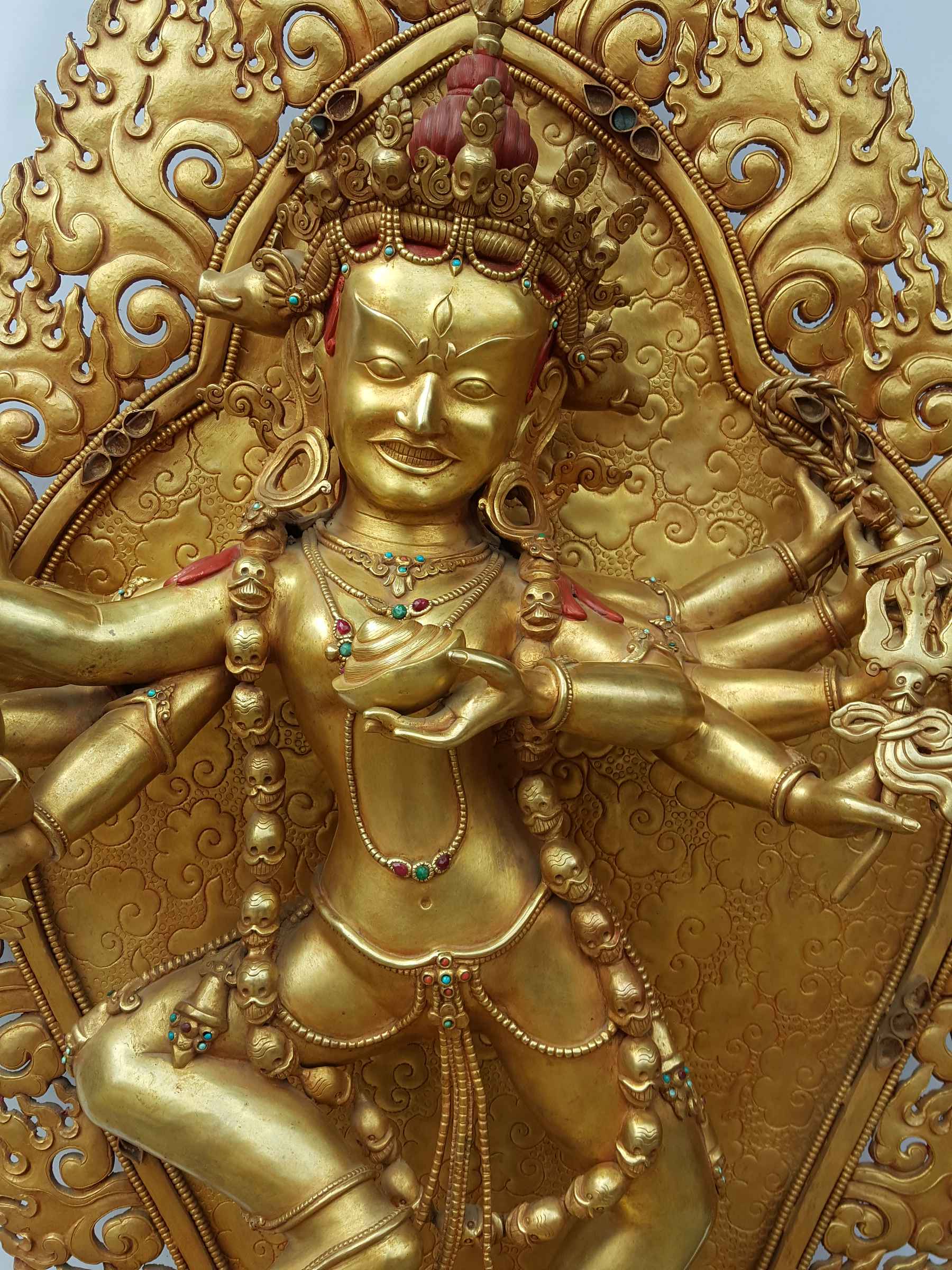 Vajravarahi - Dorje Phagmo Yogini Statue <span Style=