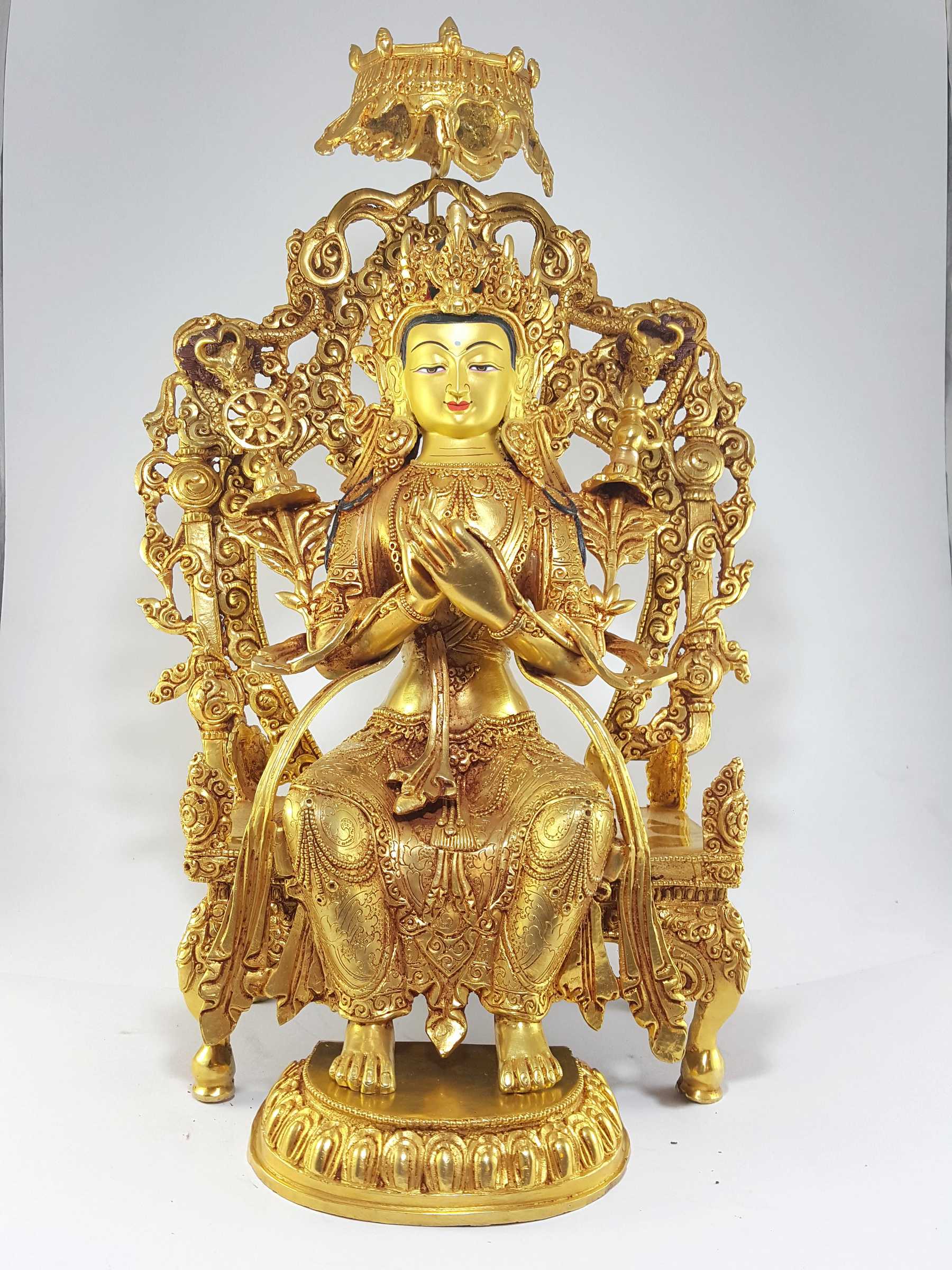 MAITREYA BUDDHA - Maitreya Buddha Statue, Buddha Figurine, Buddhist ...
