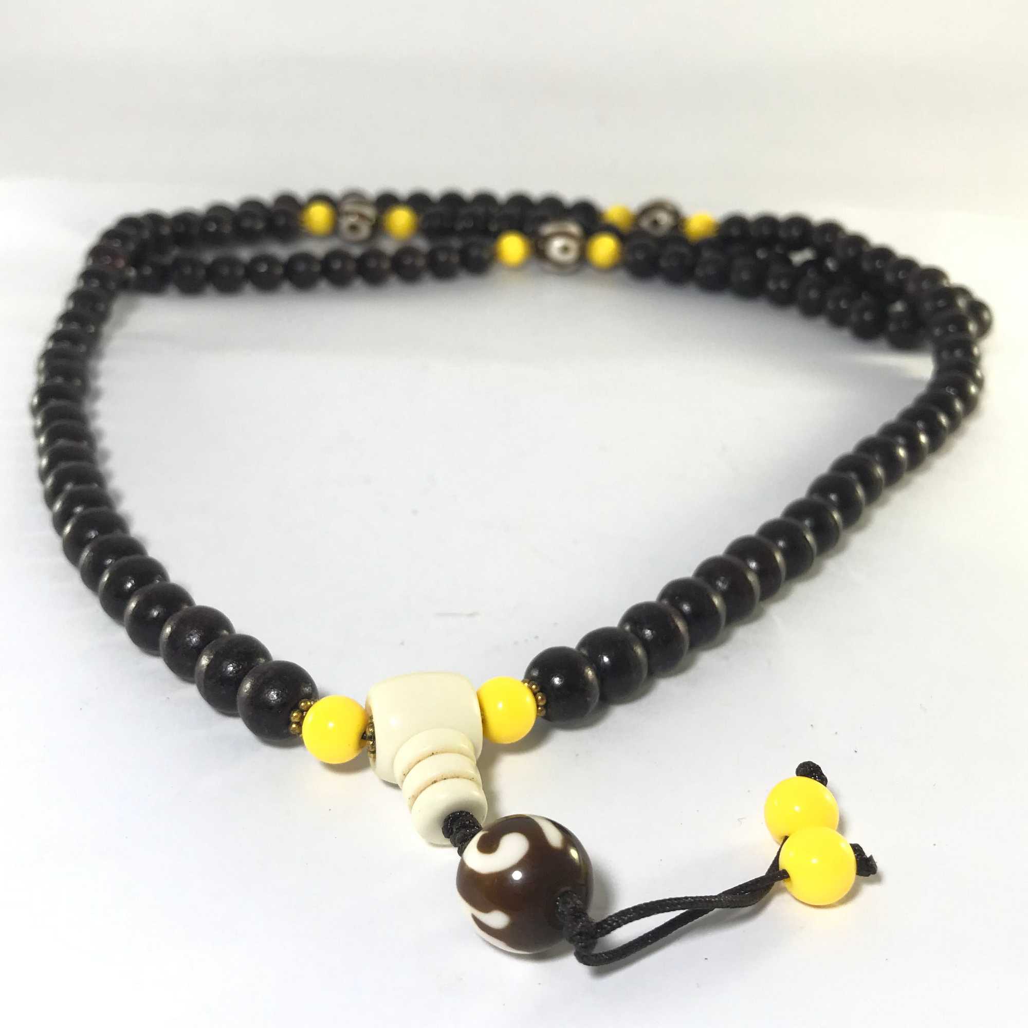 108 Black Beads Prayer Beads Mala <span Style=