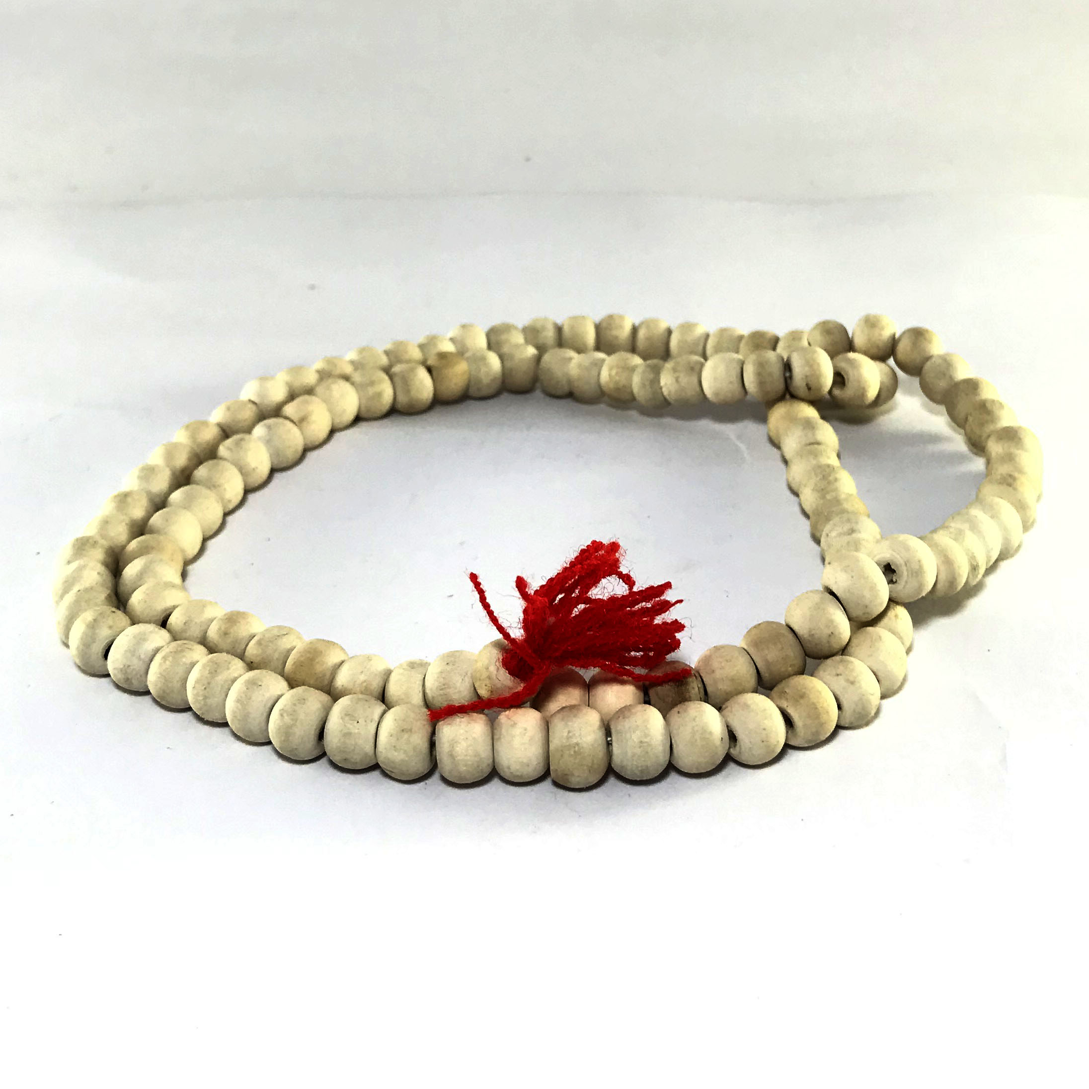 108 White Bead Prayer Bead Mala