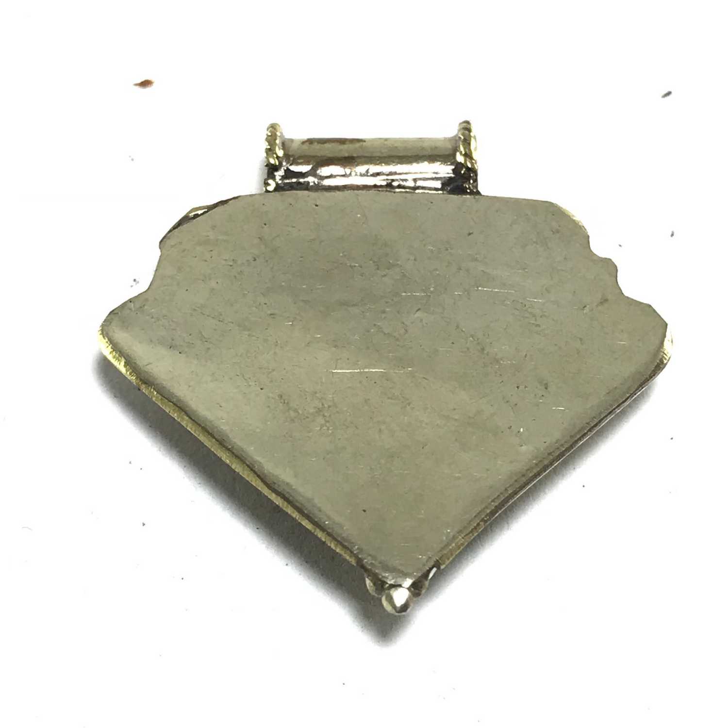 Tibetan Metal Pendant <span Style=