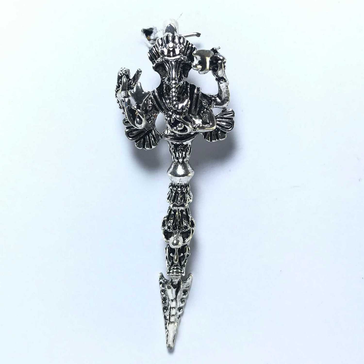 Metal Ganesh Phurba Pendant