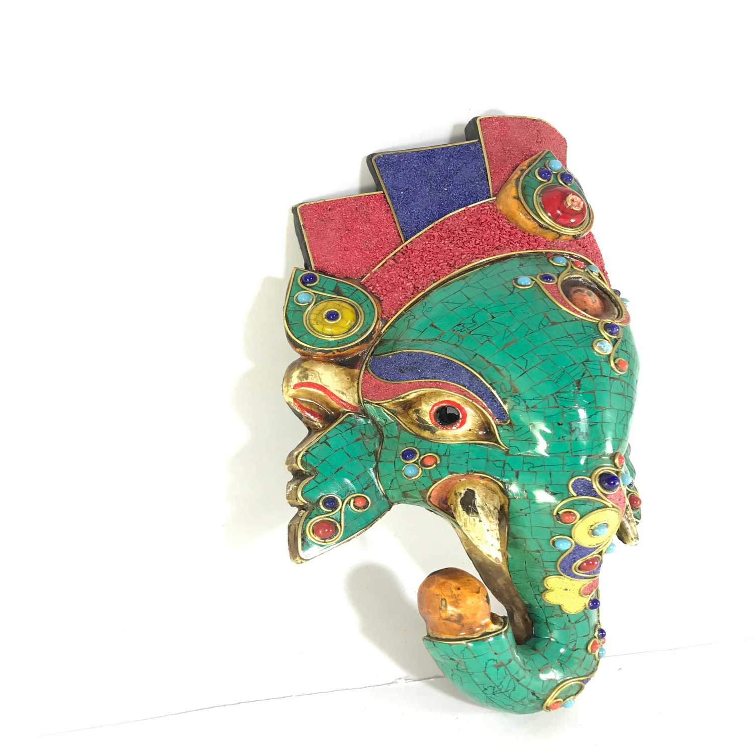 Woodenganesh Mask <span Style=