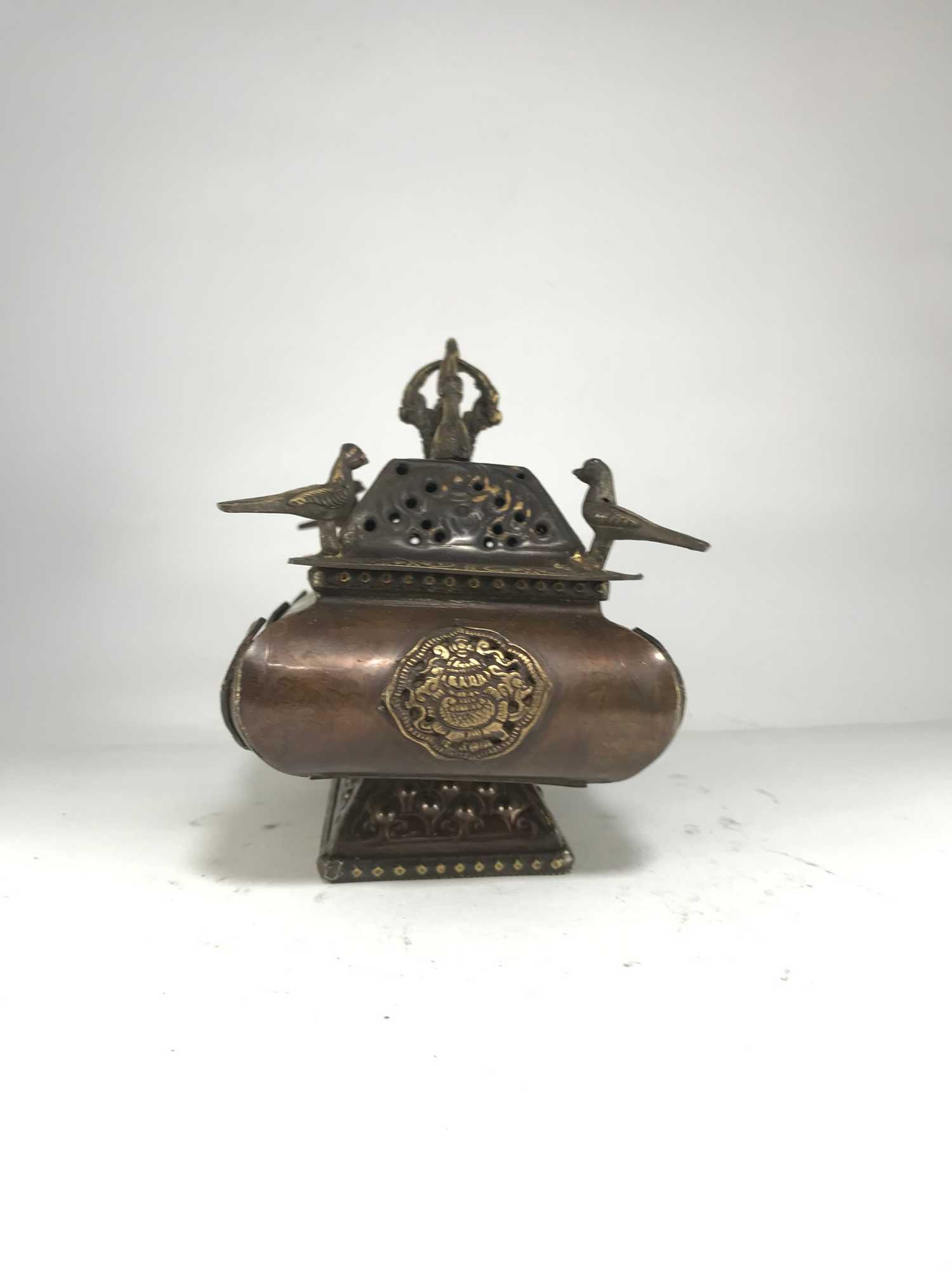 Tibetan Incense Burner, <span Style=