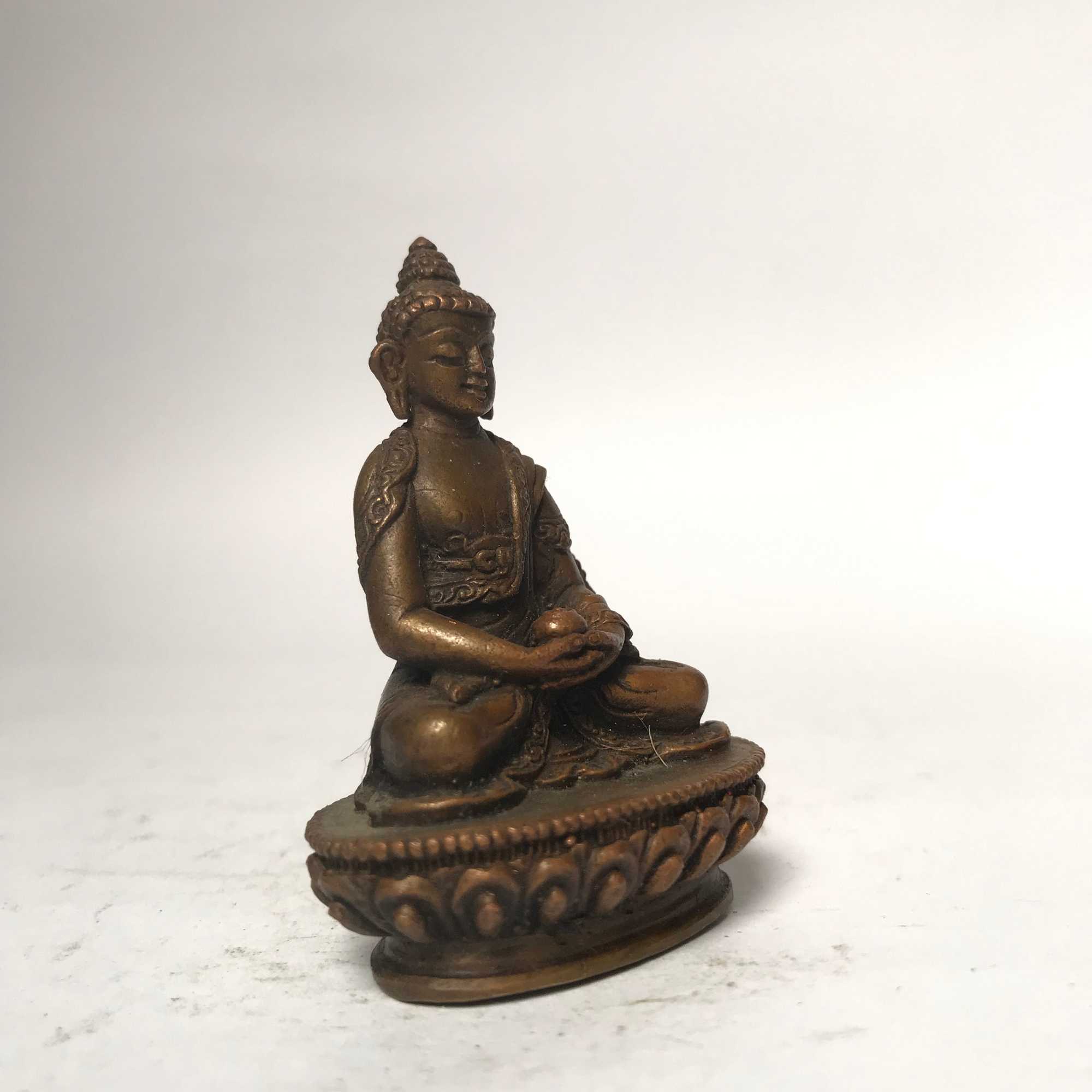 Tiny Tibetan Statue <span Style=