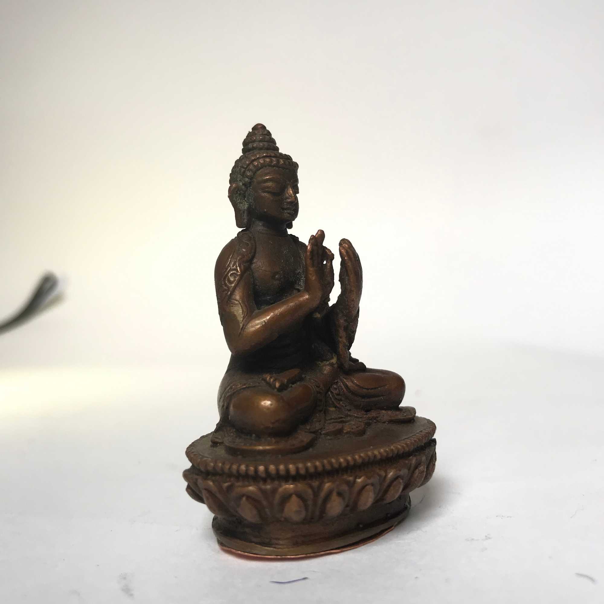 Tiny Tibetan Statue <span Style=