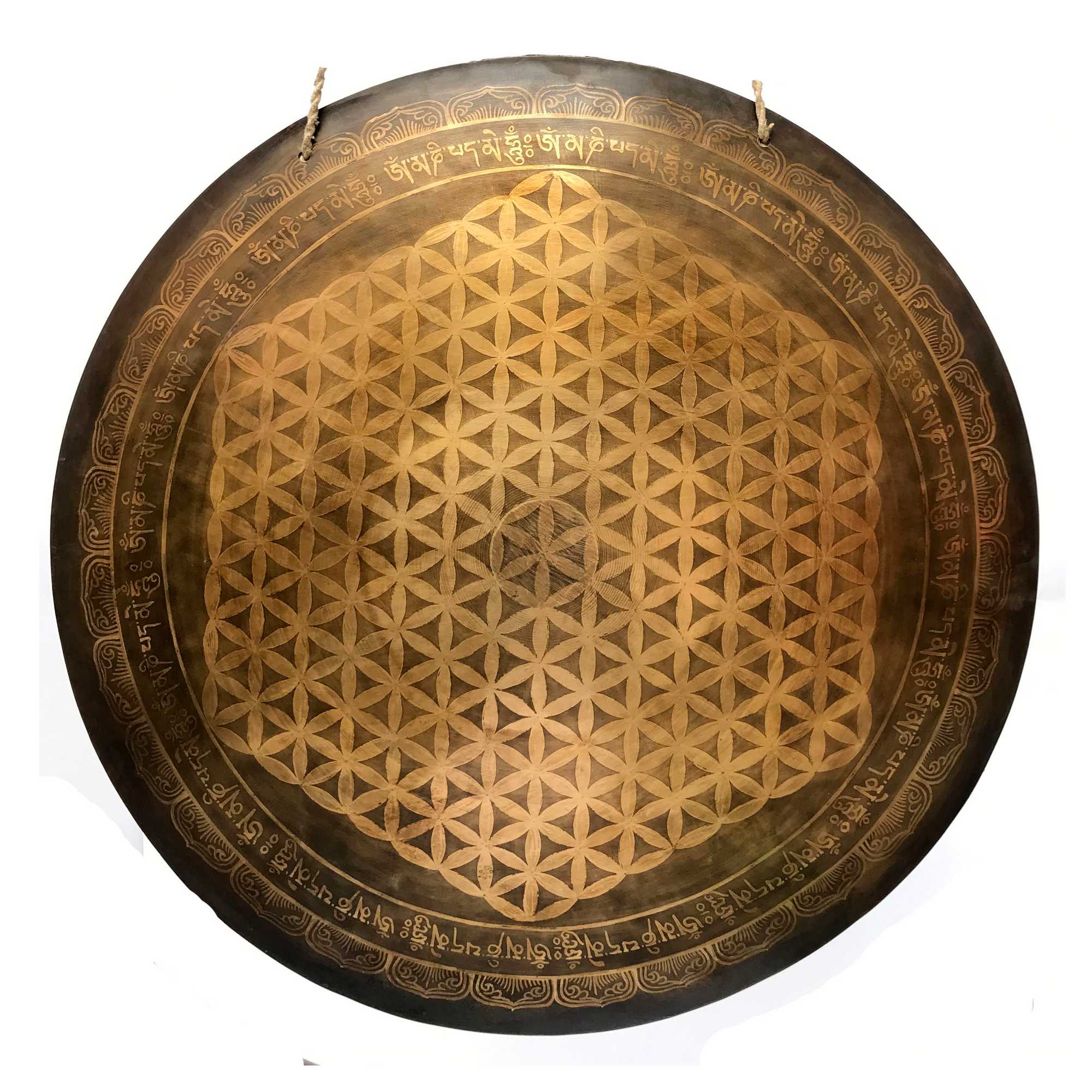 Tibetan Flat Gong, <span Style=