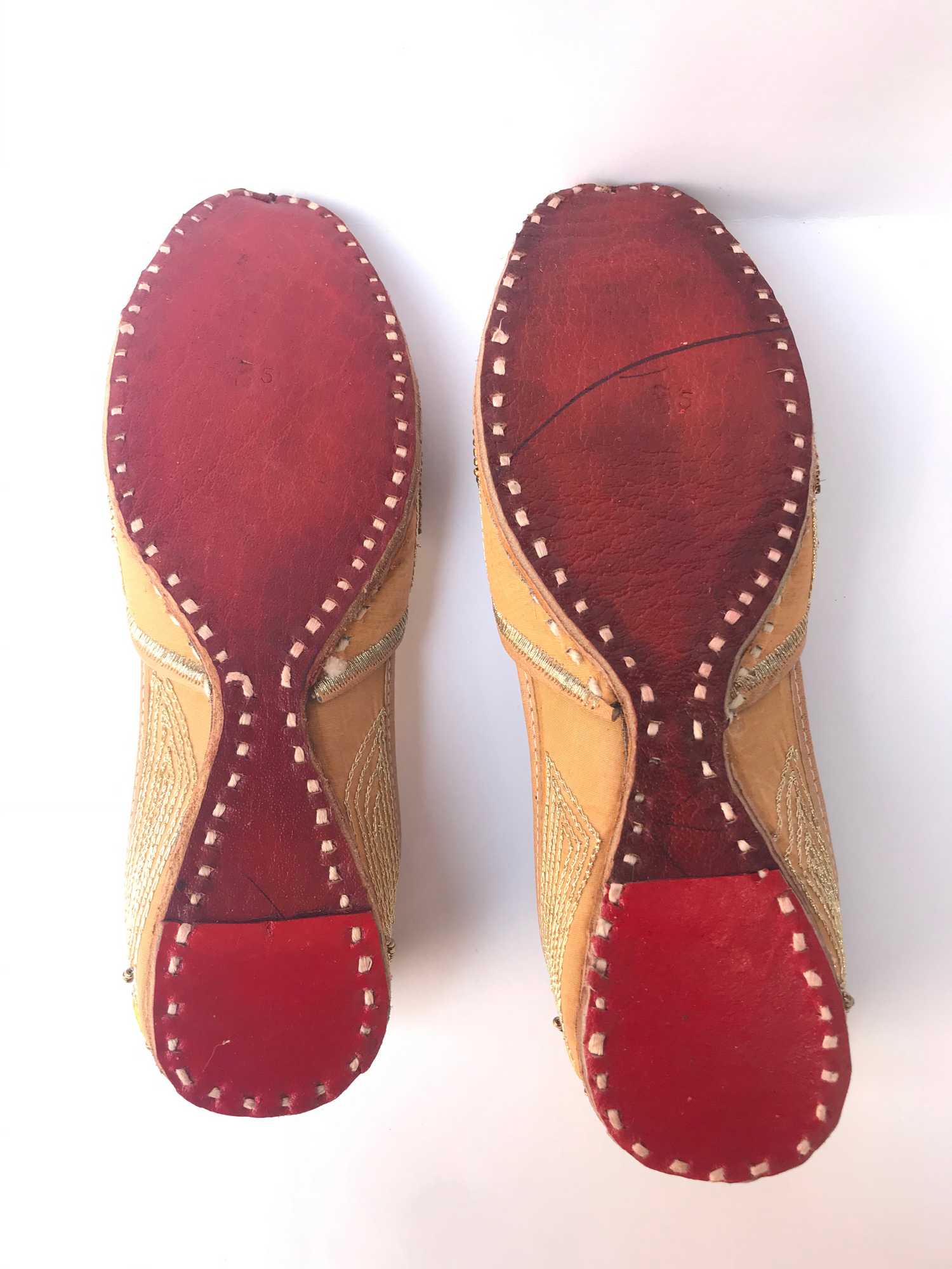 Nepali Handmade Curse Shoes, <span Style=