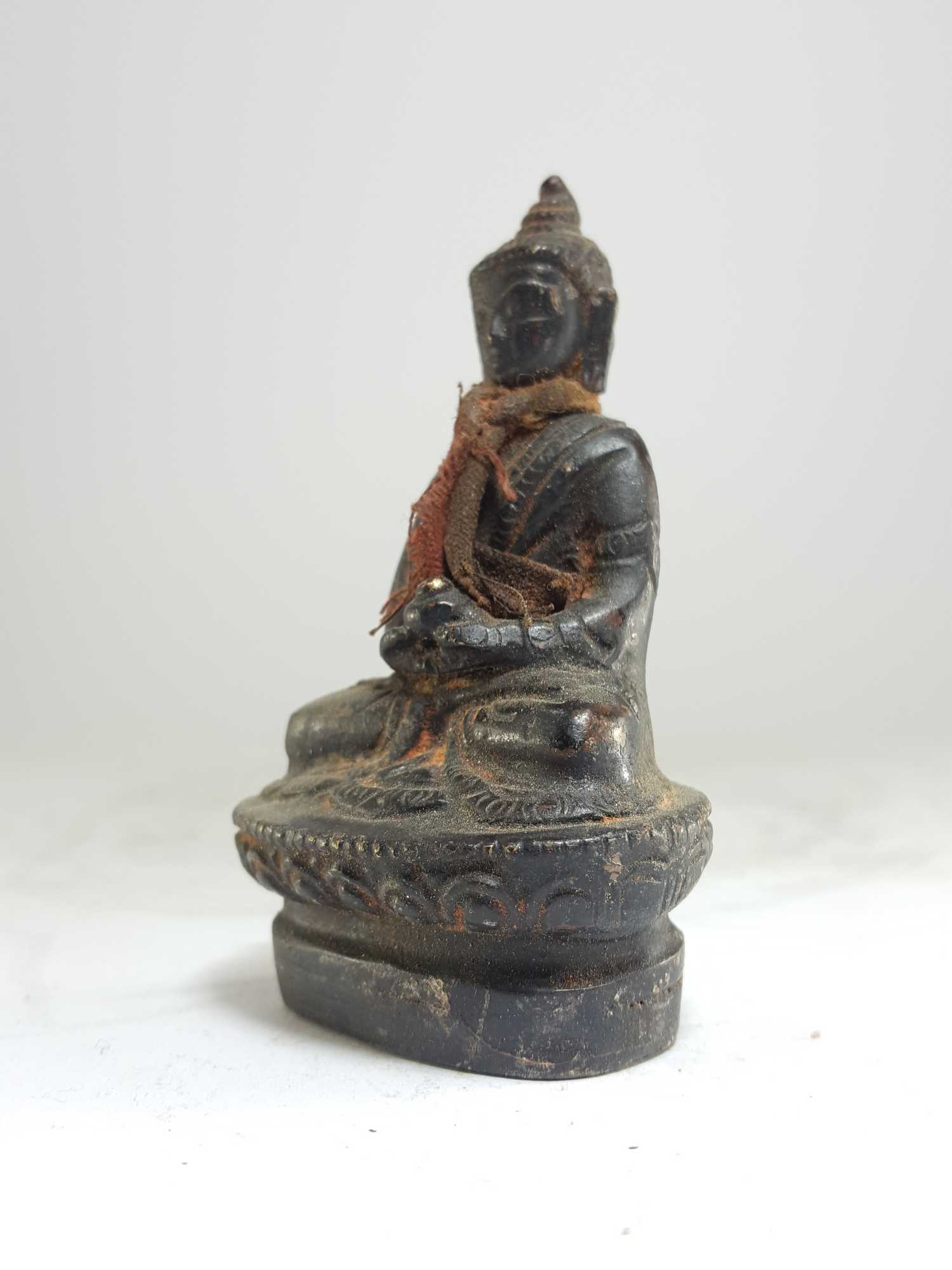 Tibetan Statue Of Amitabha Buddha, antique Finishing