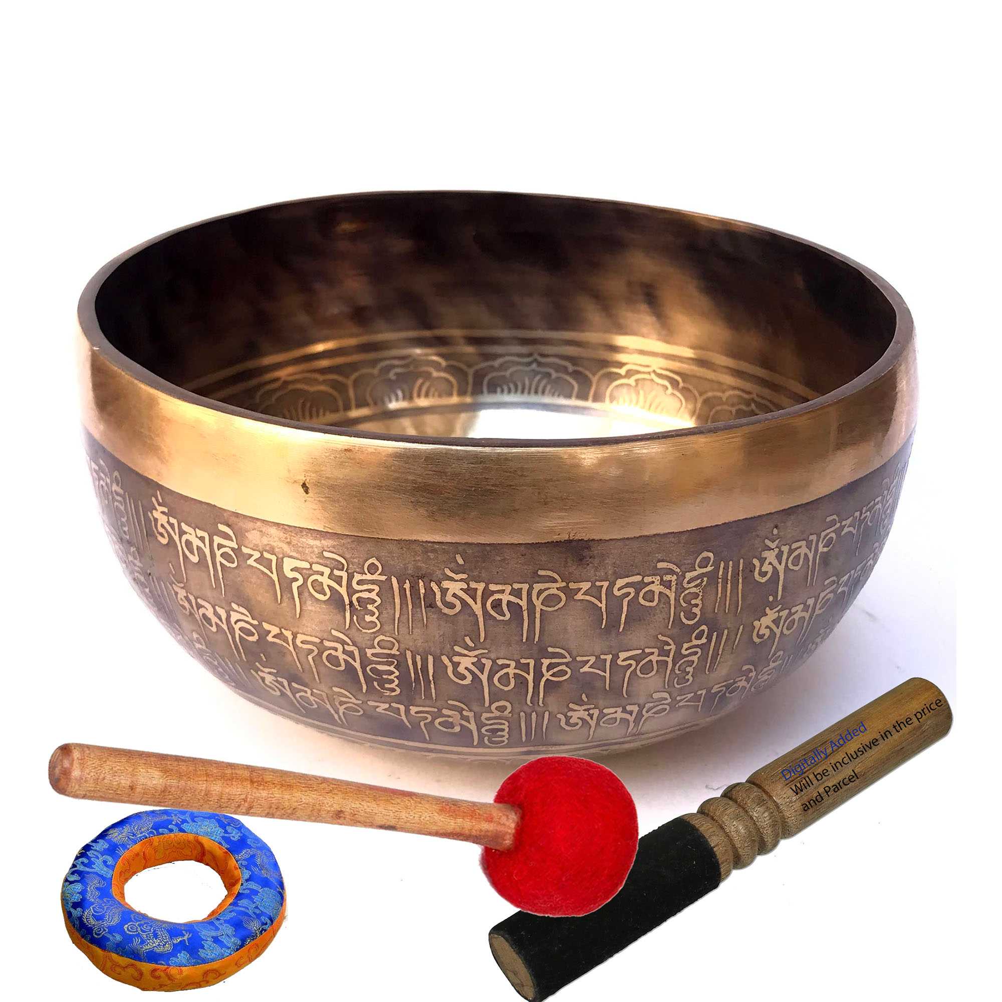 Hand Beaten Bronze Singing Bowl <span Style=