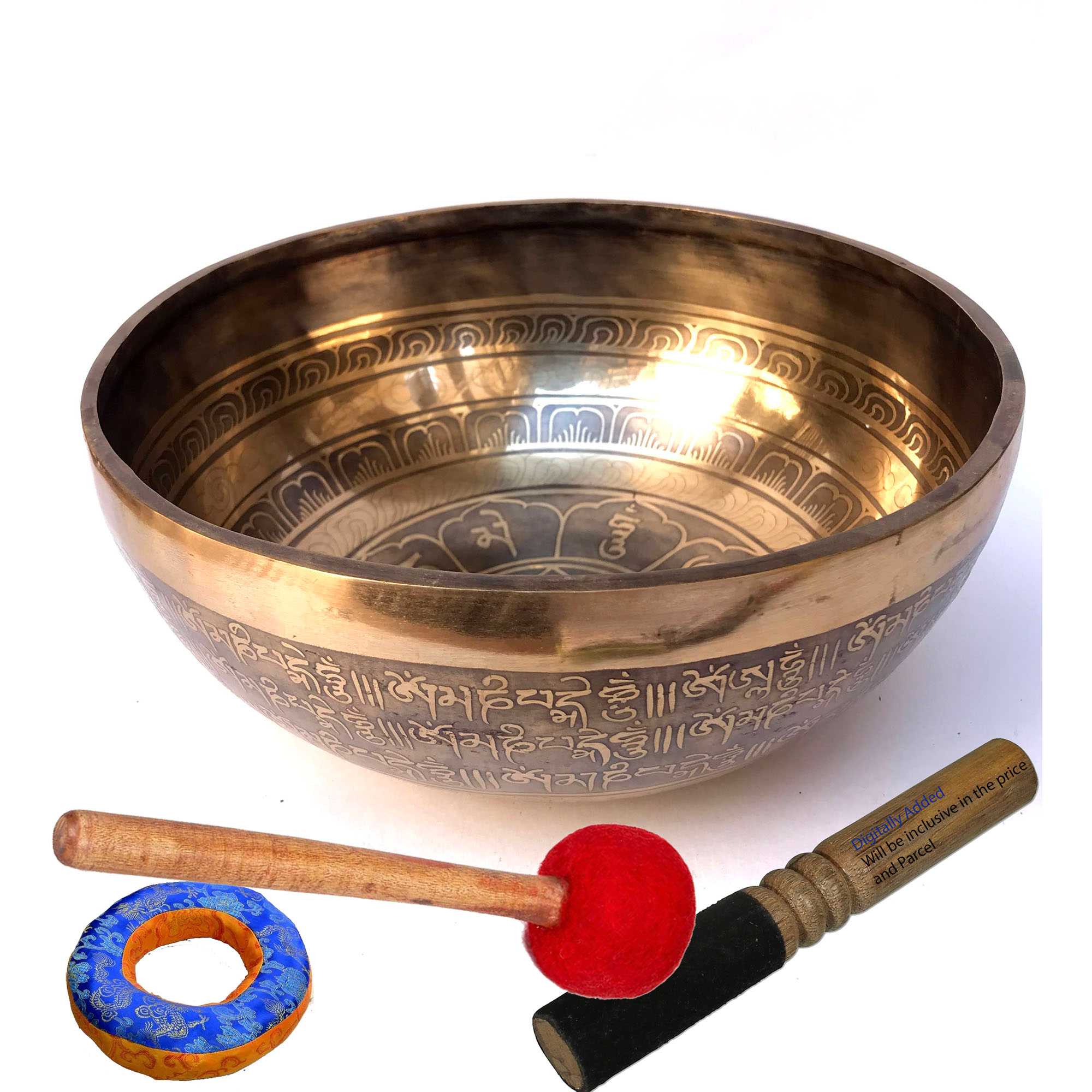 Handbeaten Bronze Singing Bowl <span Style=