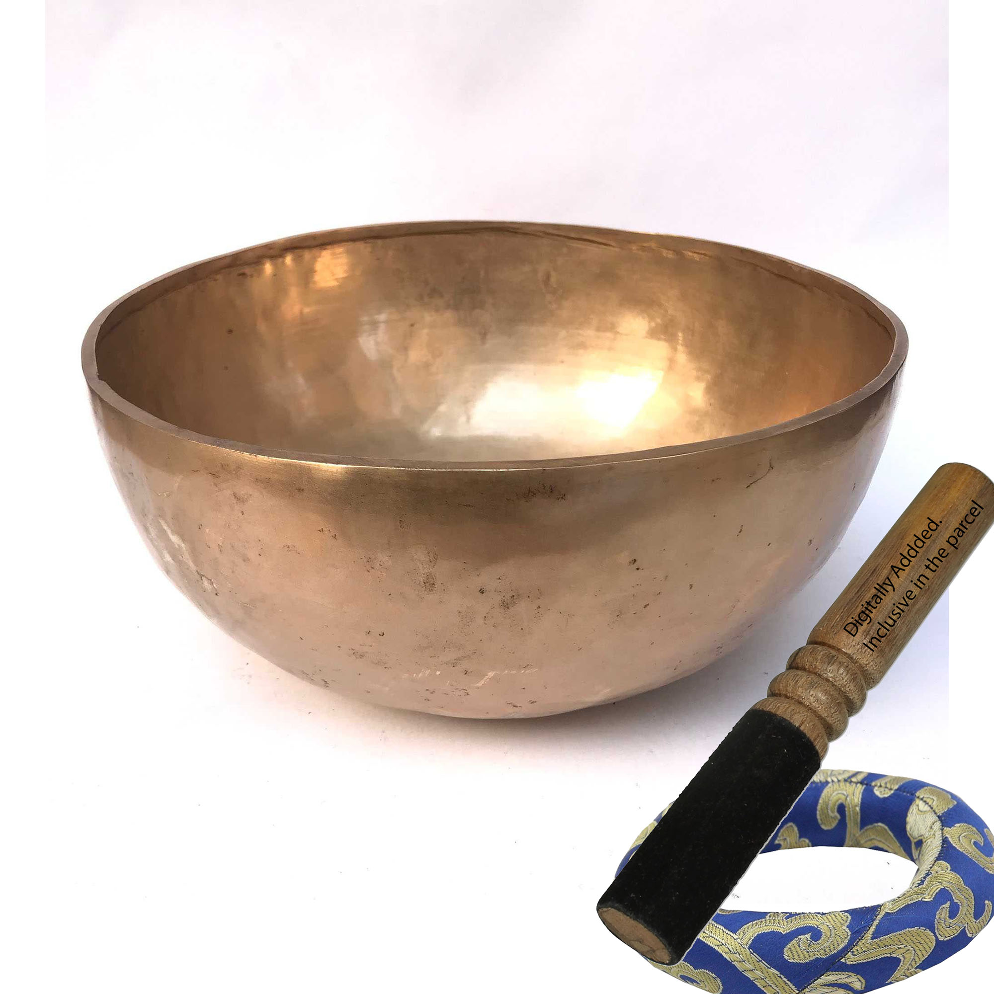 Hand Beaten Bronze Singing Bowl Matt Finishing