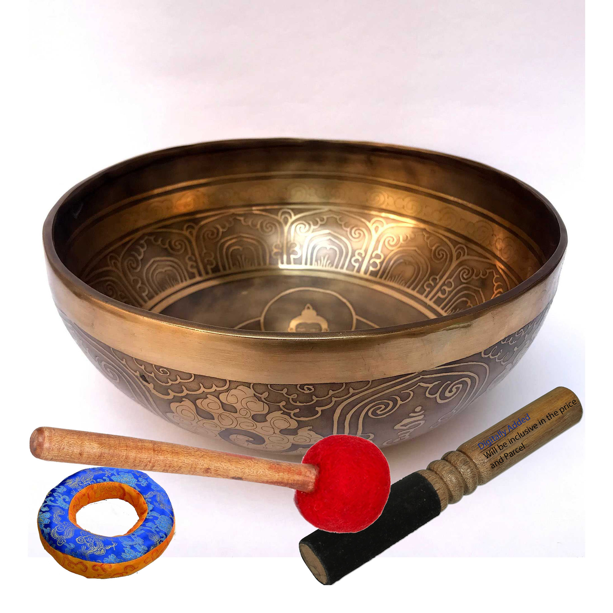 Hand Beaten Bronze Singing Bowl <span Style=