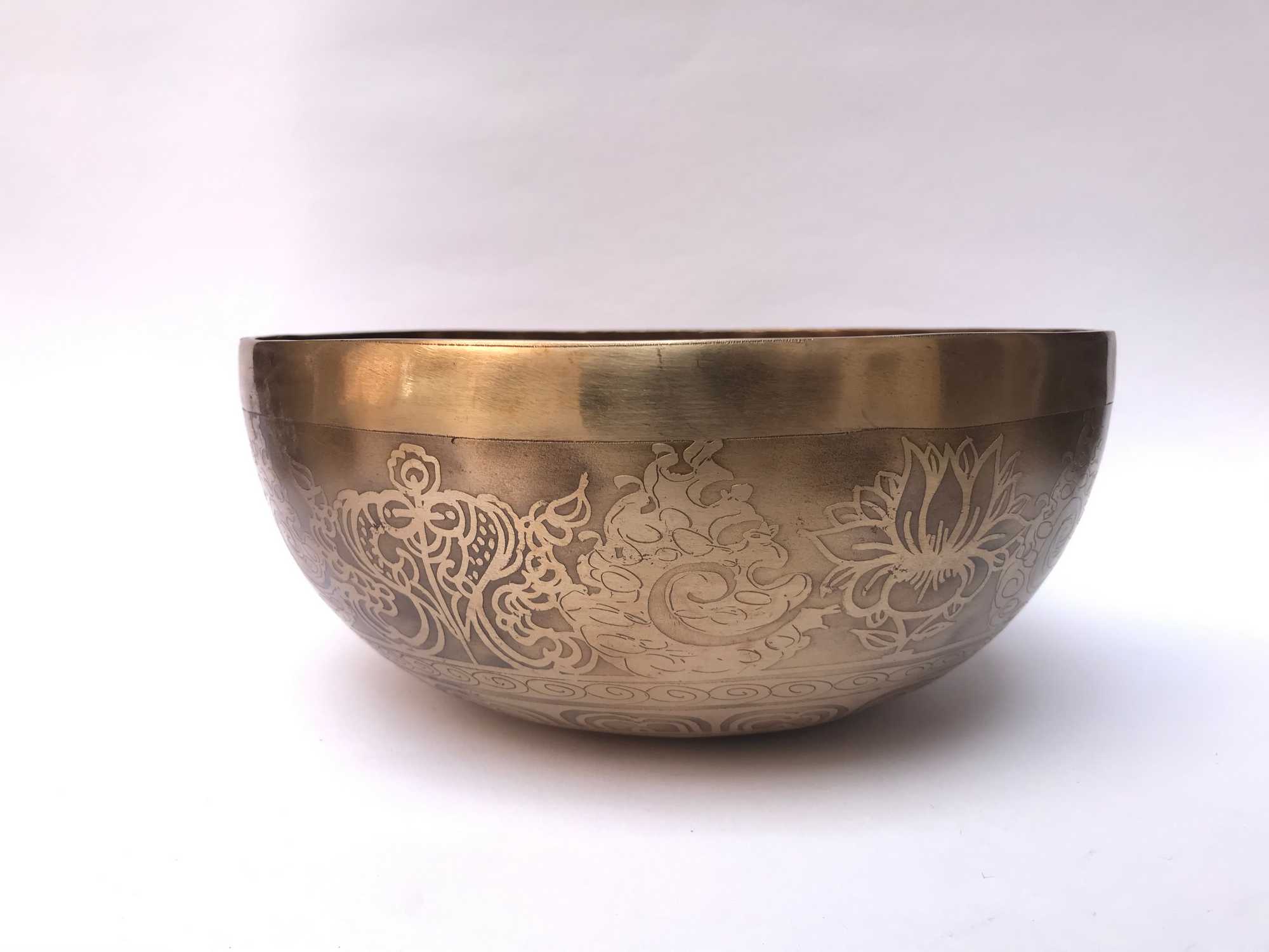 Hand Beaten Bronze Singing Bowl <span Style=