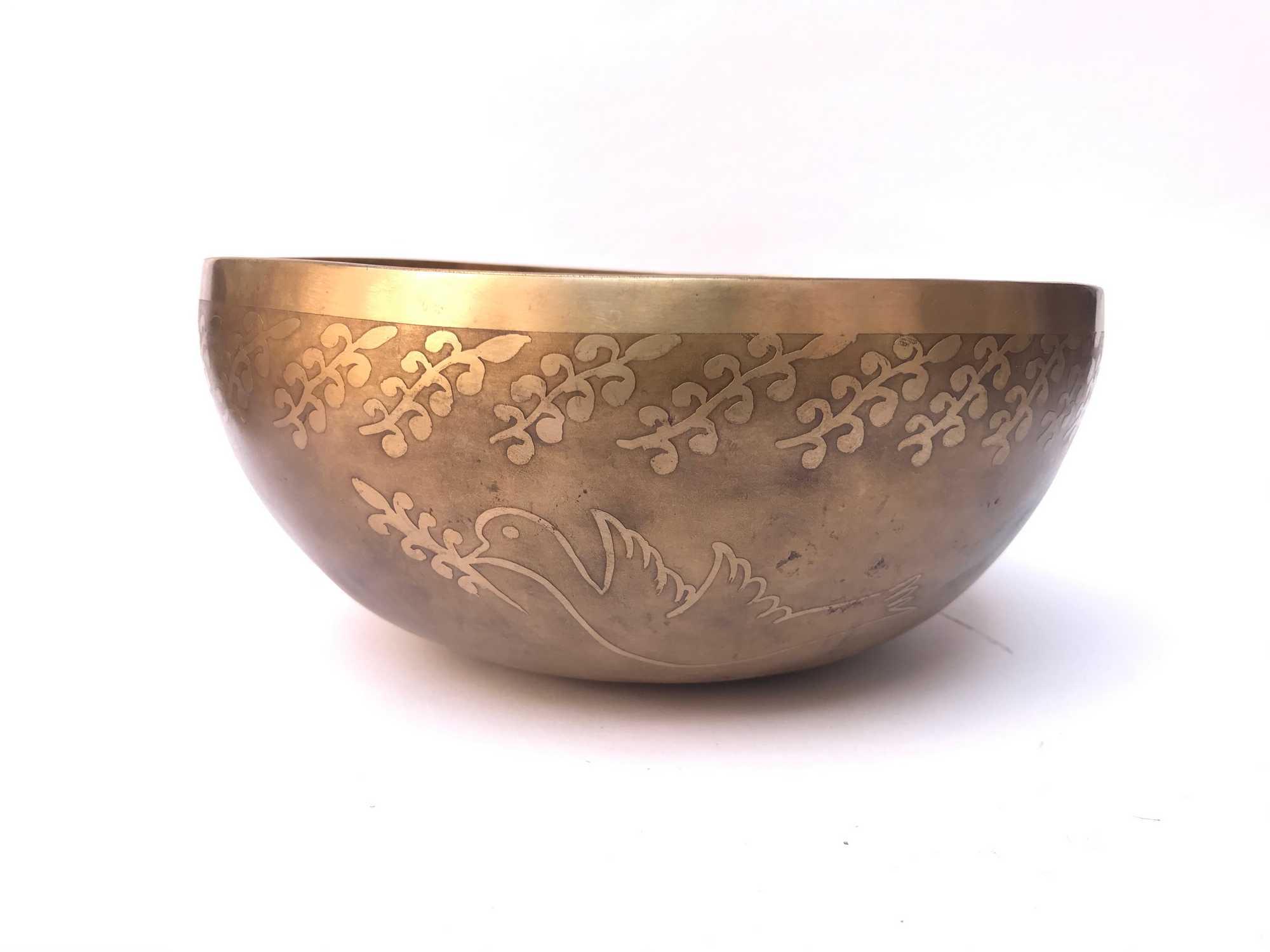 Hand Beaten Bronze Singing Bowl <span Style=