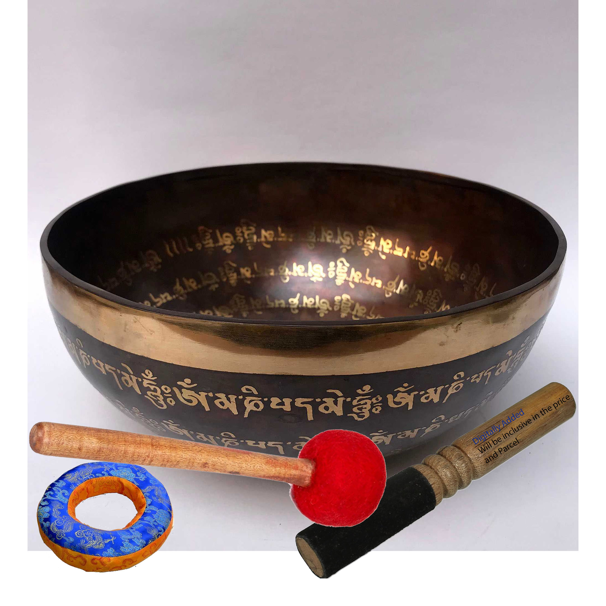 Hand Beaten Bronze Singing Bowl <span Style=