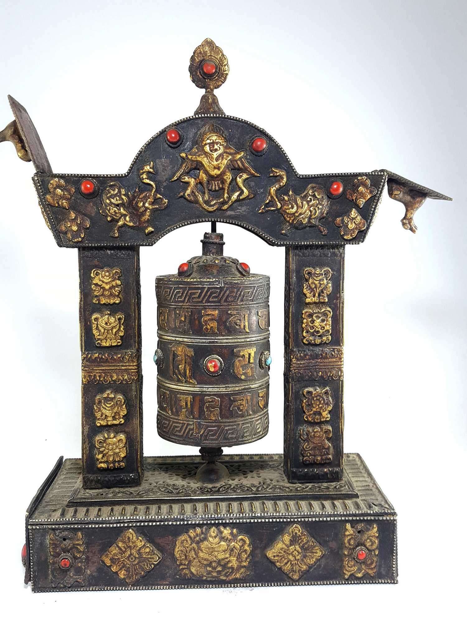 Copper Prayer Wheel <span Style=