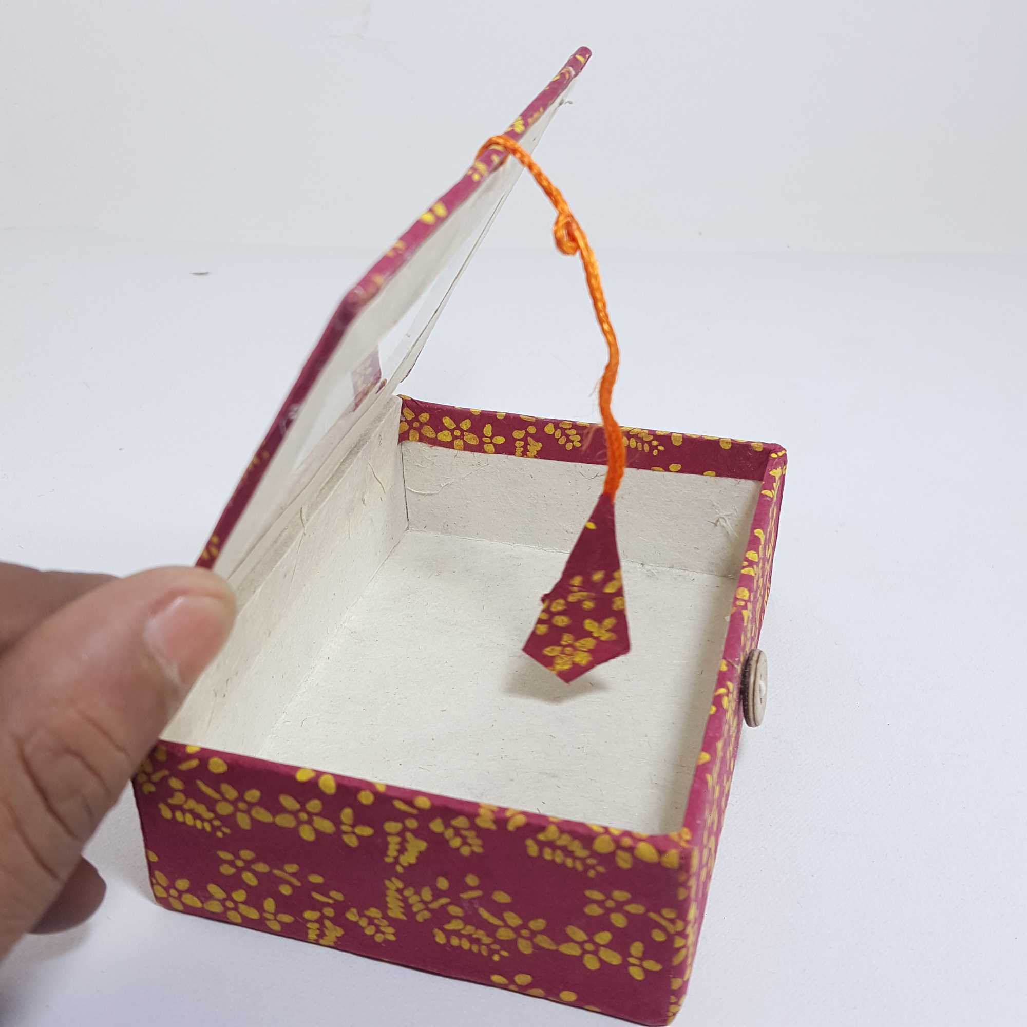 Nepali Lokta Paper Packing Box, <span Style=