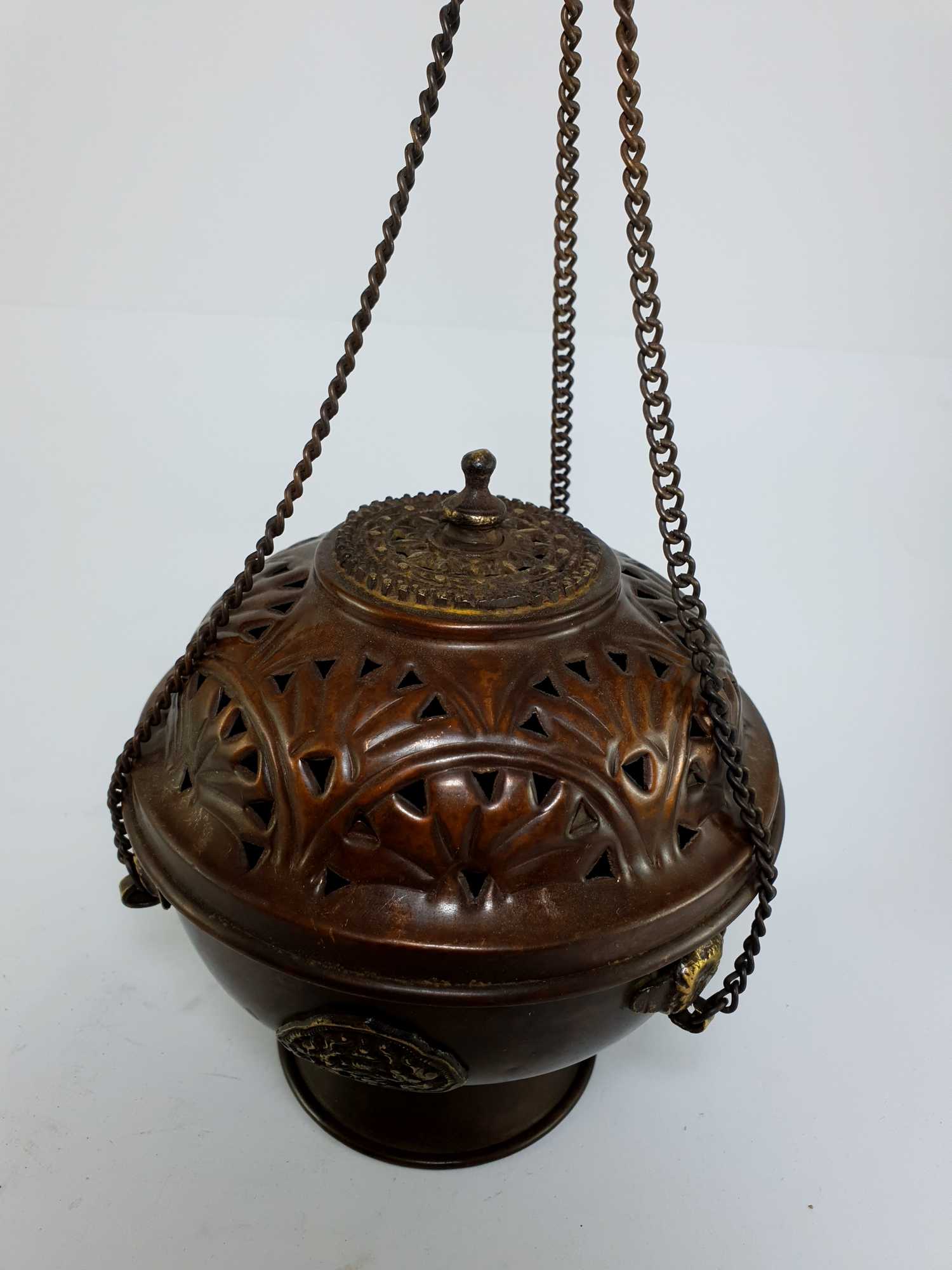 Incense Burner large, antique Finishing, hanging & Swinging