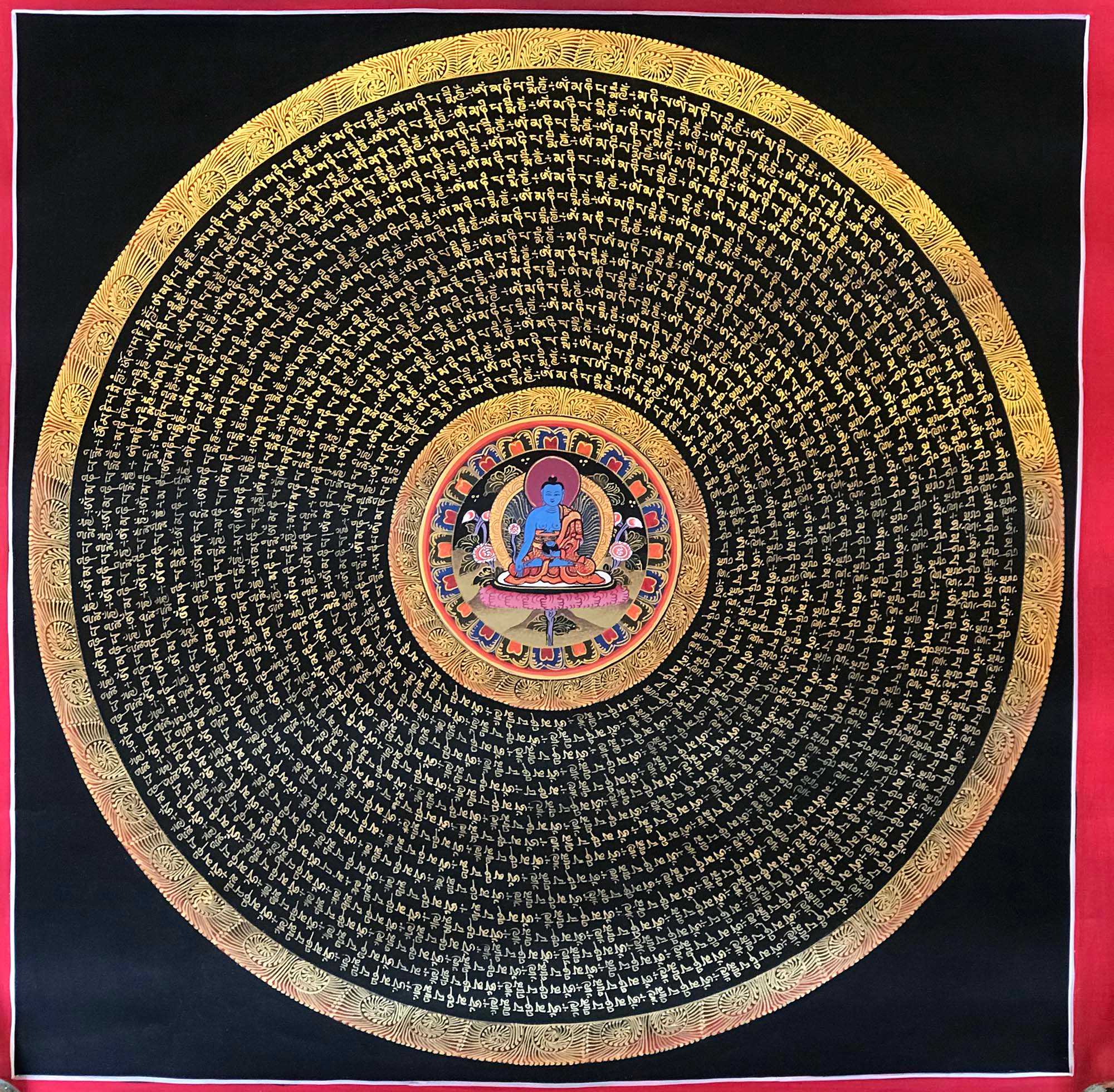 Tibetan Mantra Mandala, <span Style=