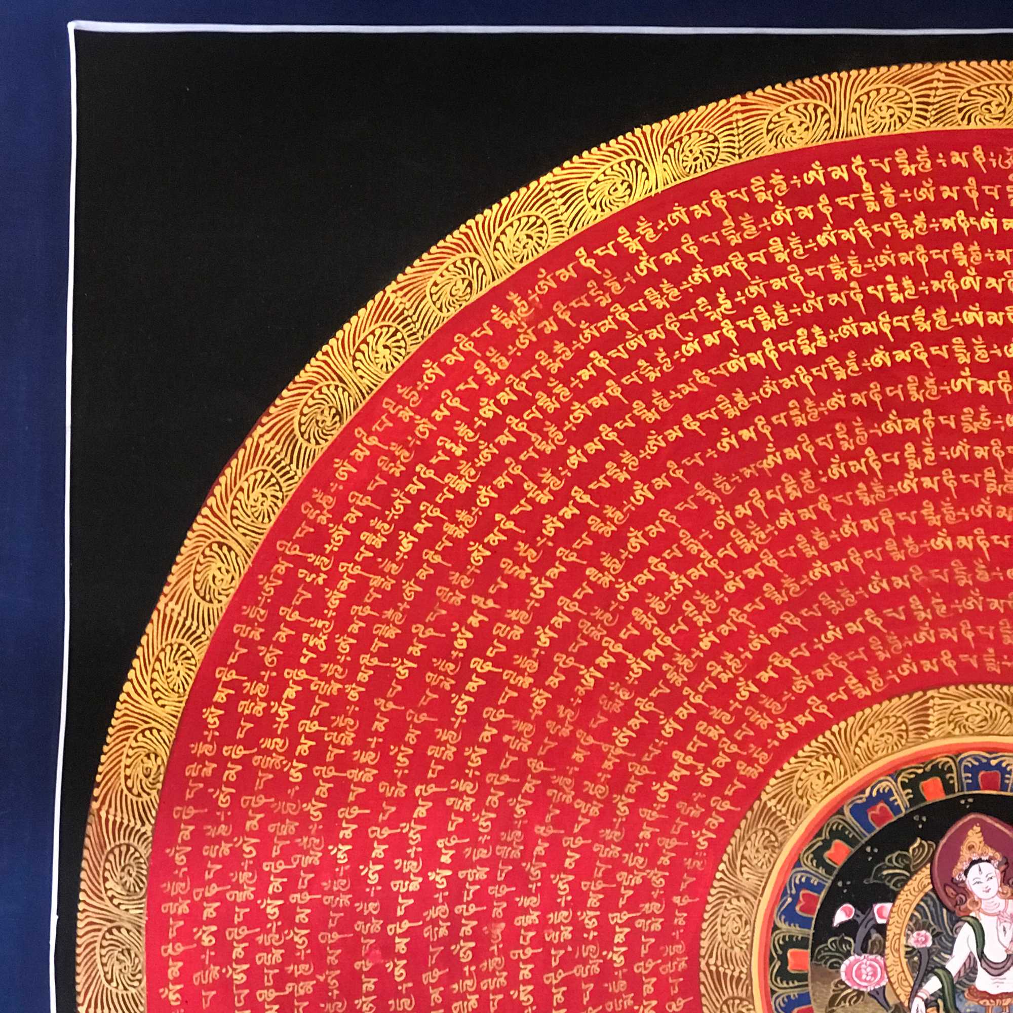 Tibetan Mantra Mandala, <span Style=