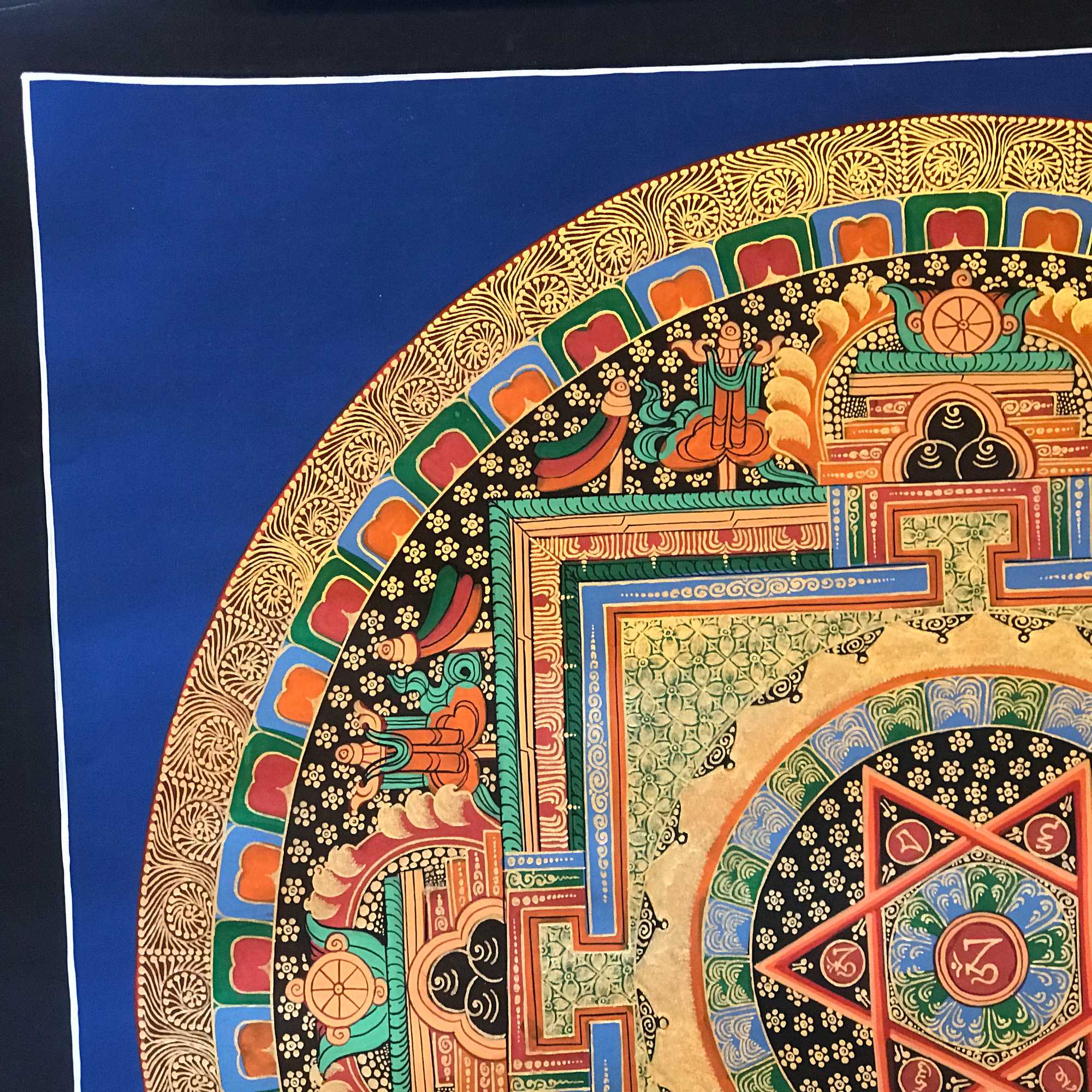 Tibetan Mantra Mandala, <span Style=