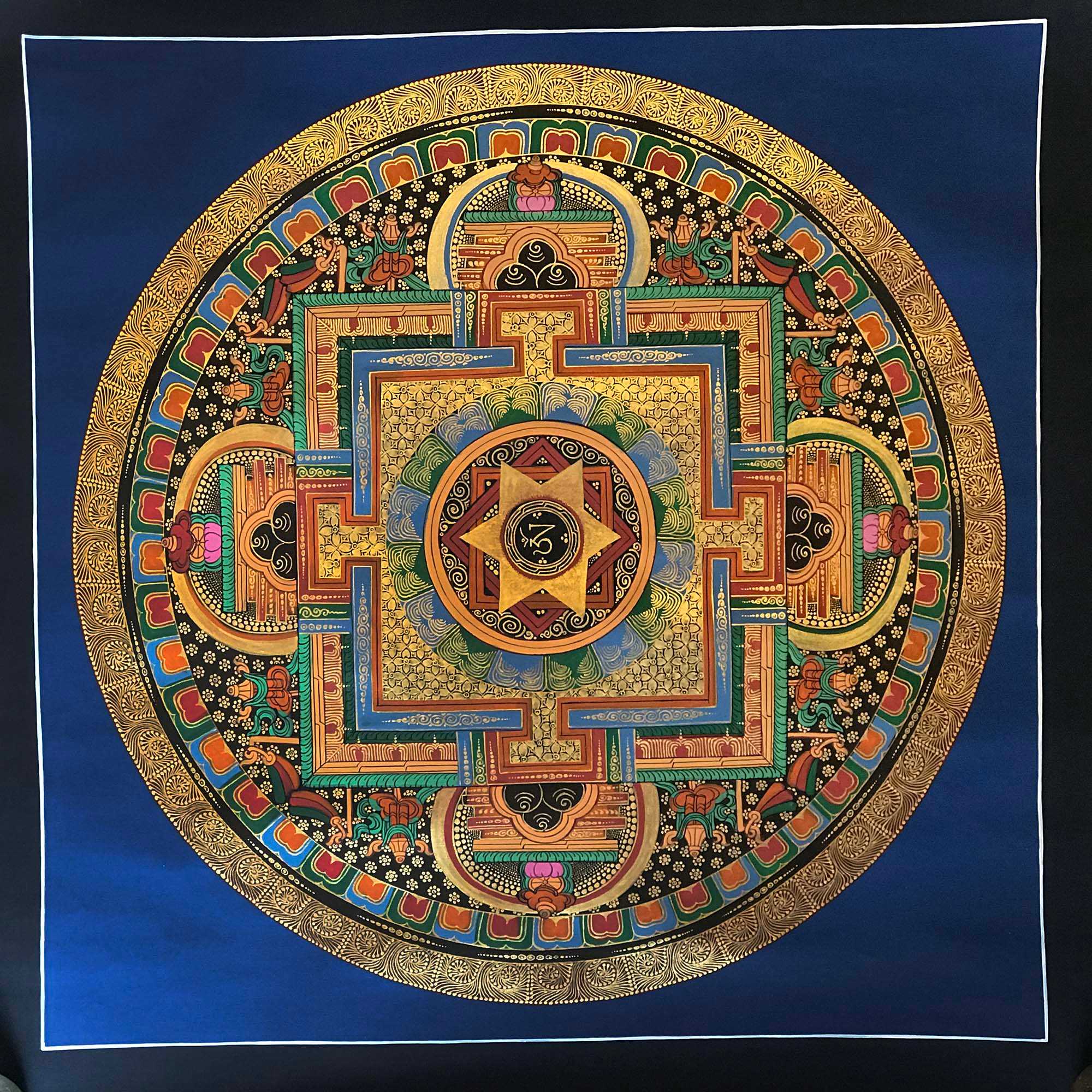 Tibetan Mantra Mandala, <span Style=