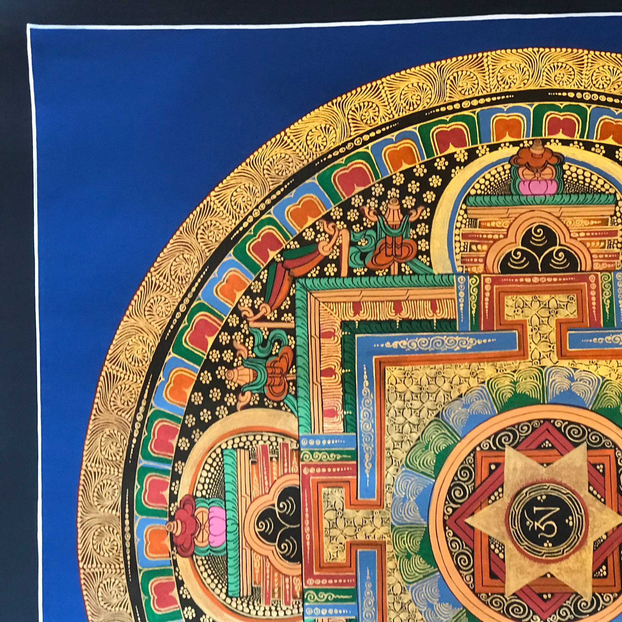 Tibetan Mantra Mandala, <span Style=