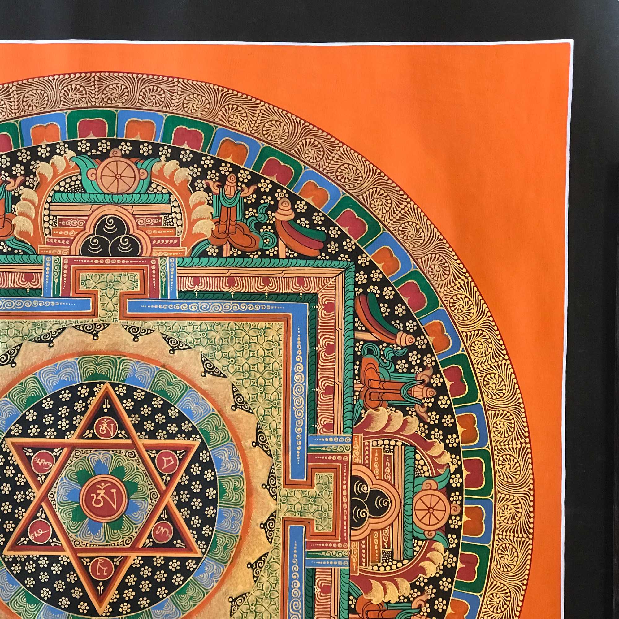 Tibetan Mantra Mandala, <span Style=