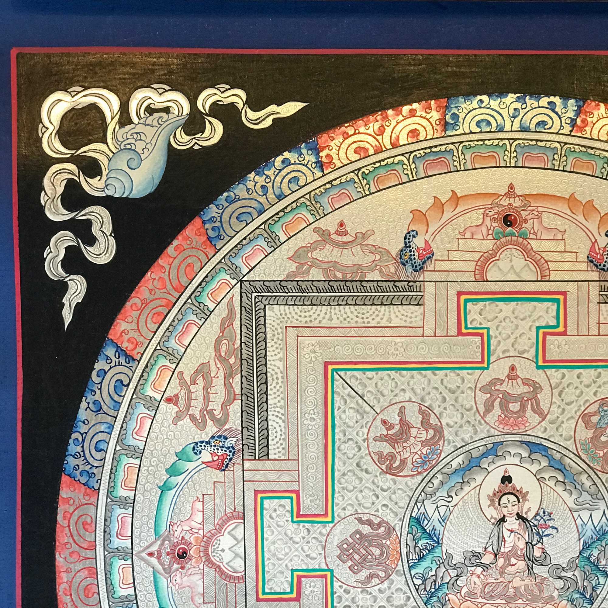 Tibetan Mantra Mandala, <span Style=