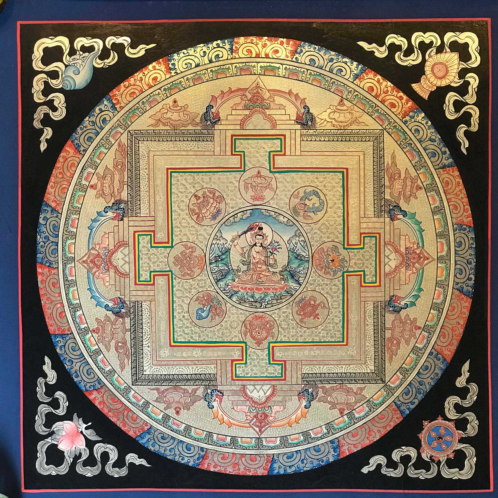 Tibetan Mantra Mandala, <span Style=