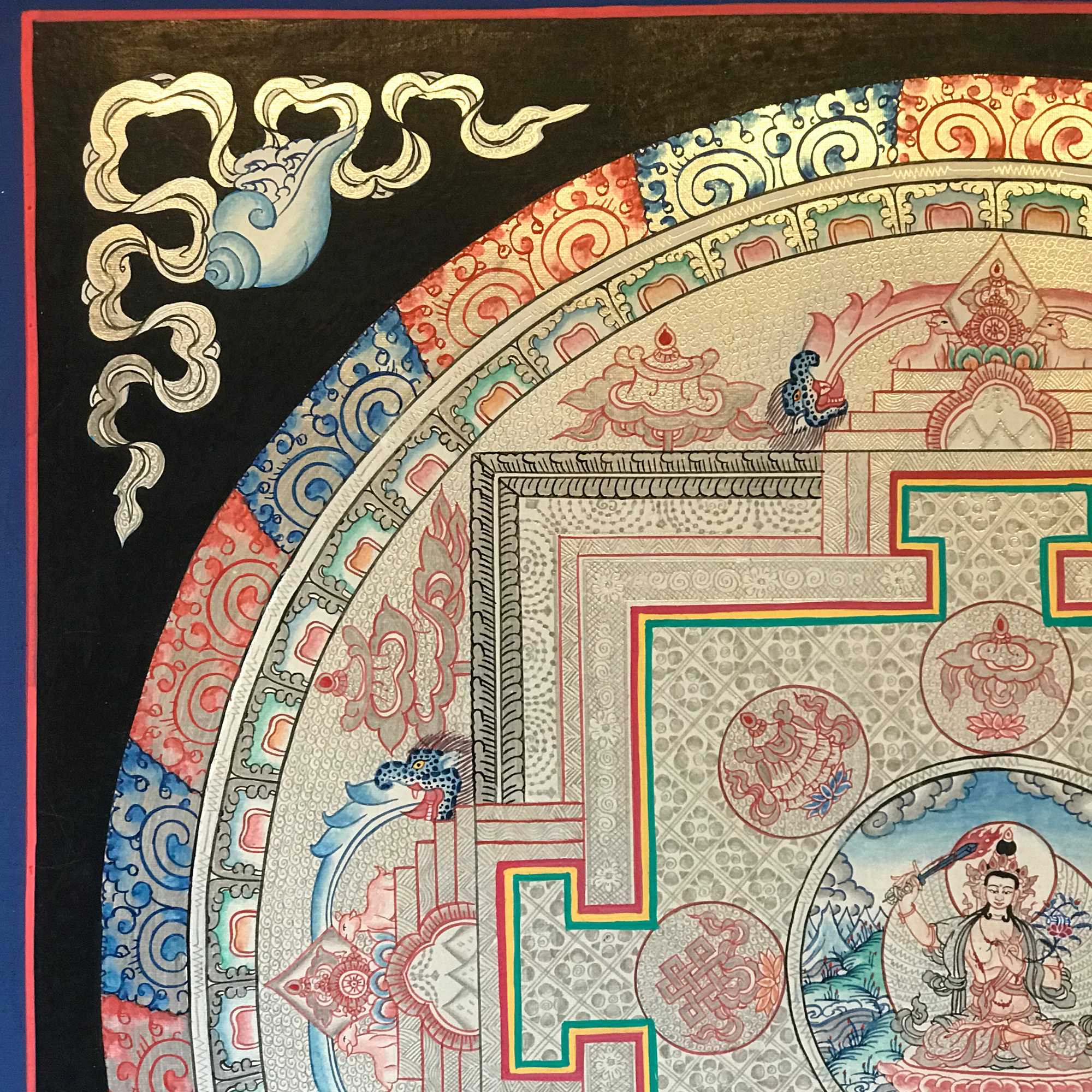 Tibetan Mantra Mandala, <span Style=