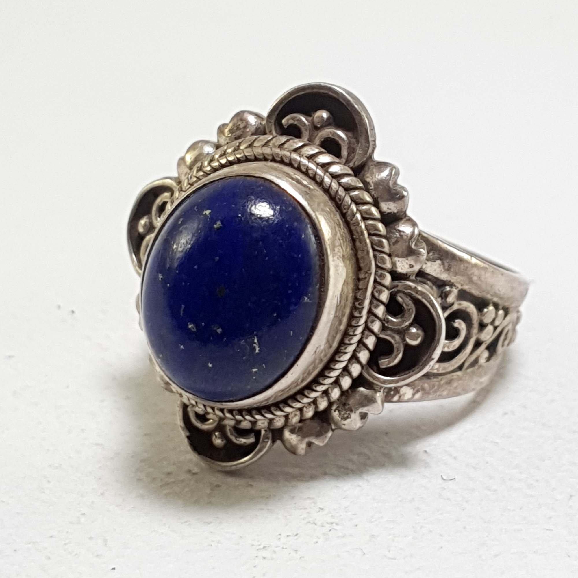 Nepali Silver Ring <span Style=