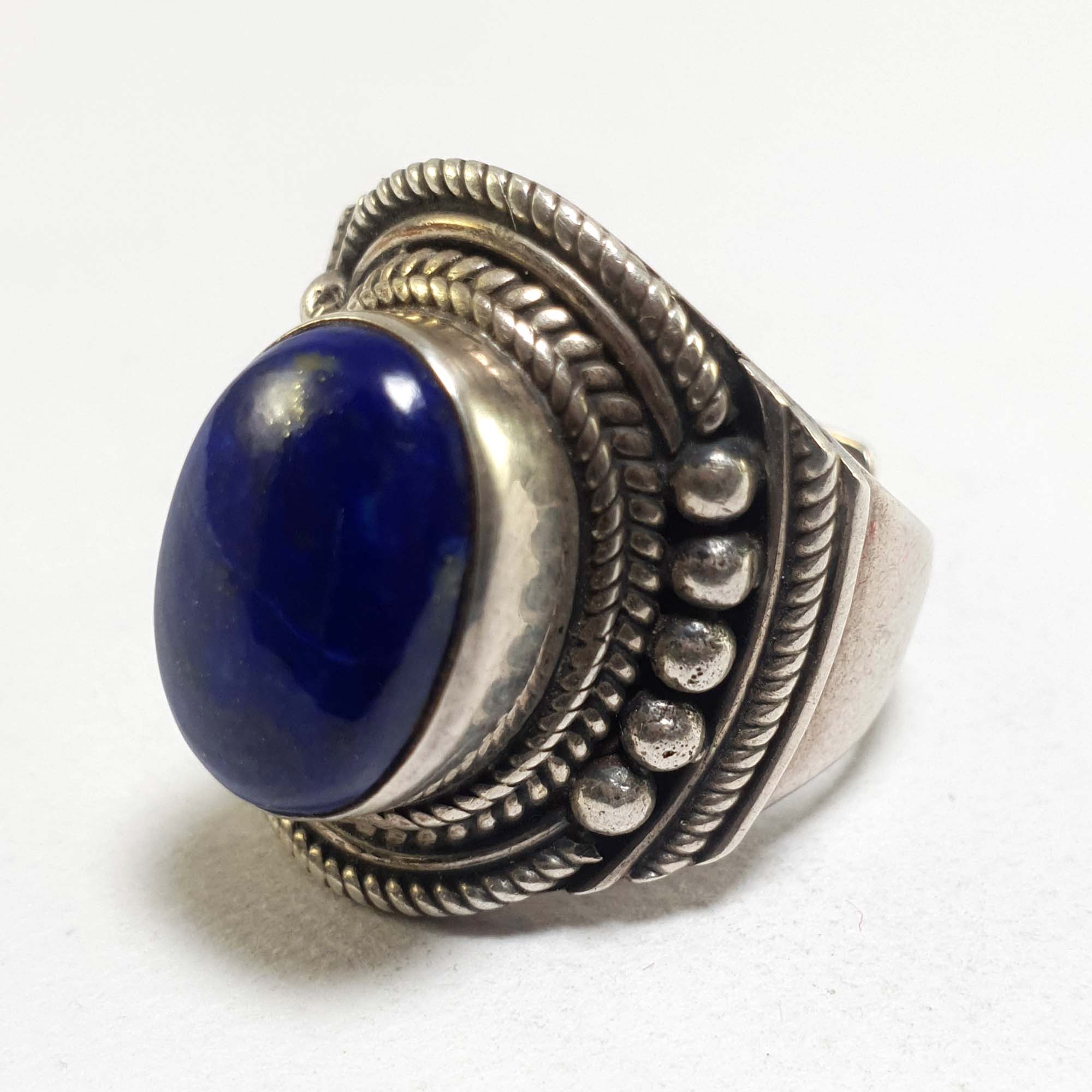 Nepali Silver Ring <span Style=