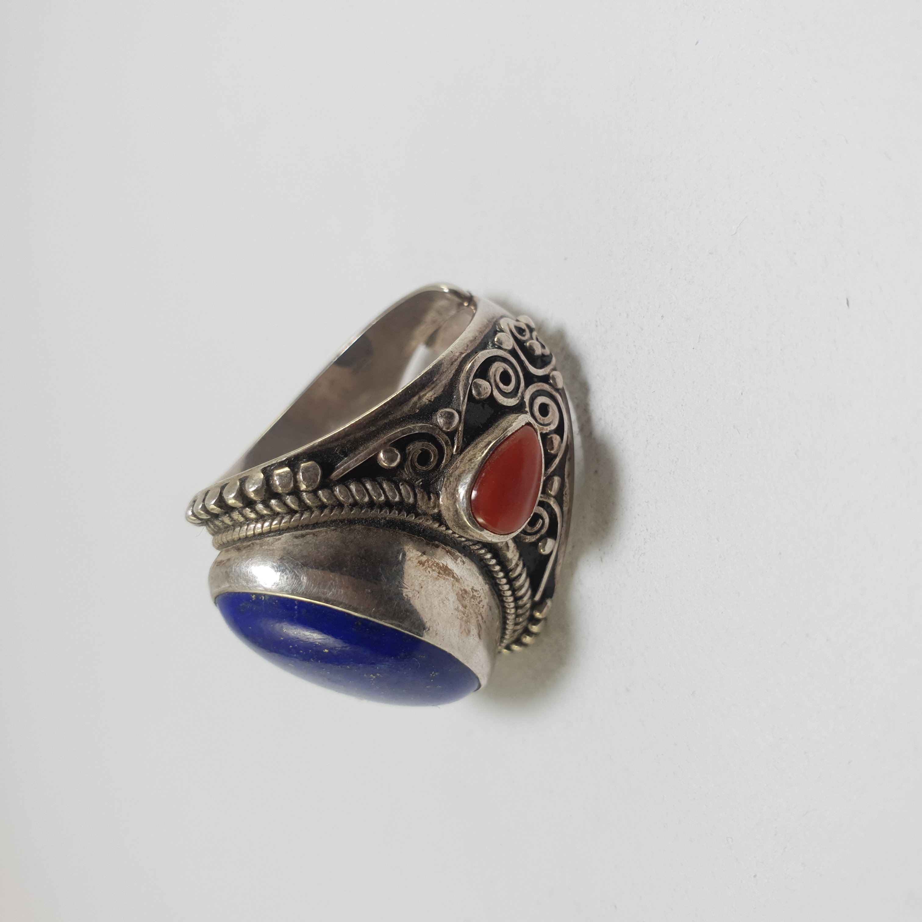 Nepali Silver Ring <span Style=