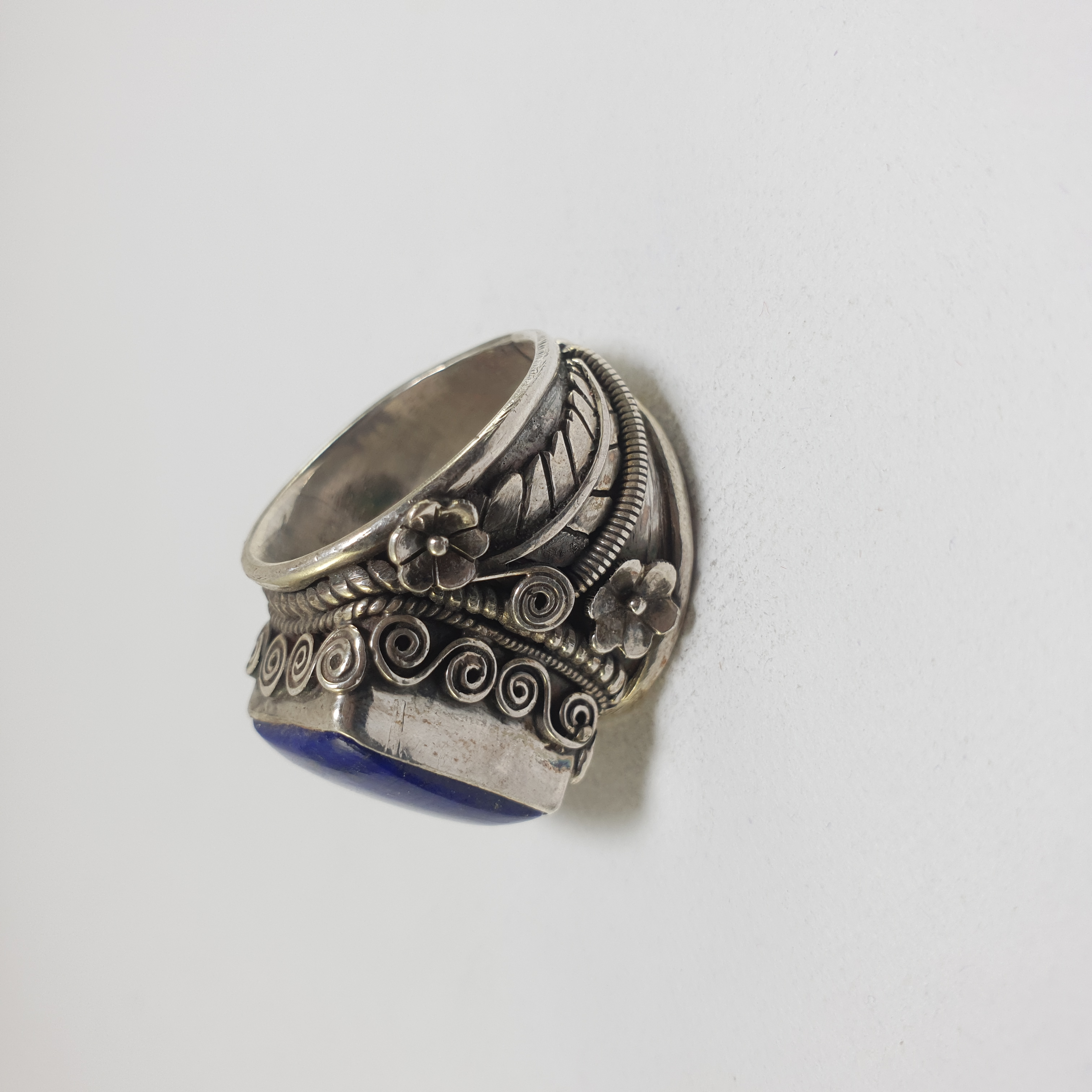 Nepali Silver Ring <span Style=